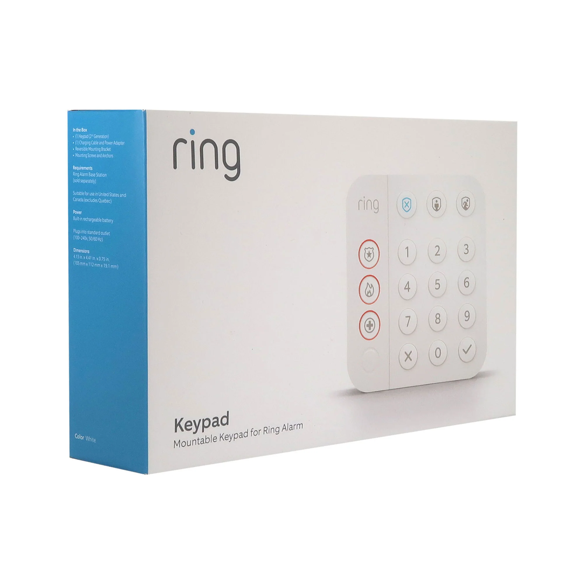 Ring Alarm Keypad (2nd Gen) White - Image 2
