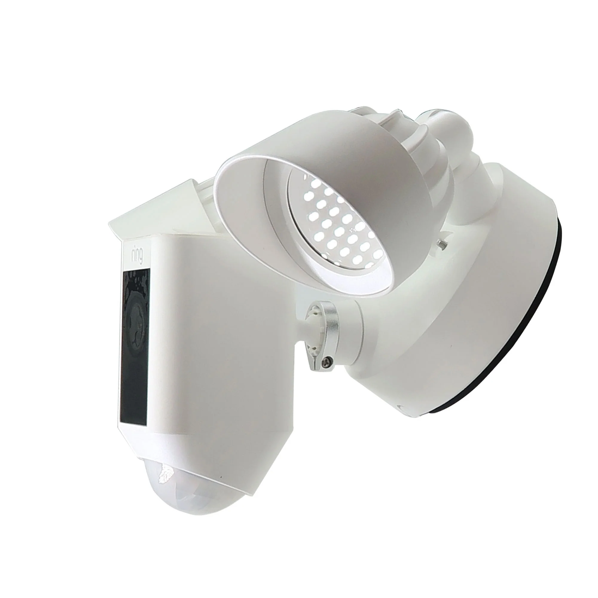 RING Floodlight Cam Wired Plus Motion-Activated 1080p HD White - Image 3