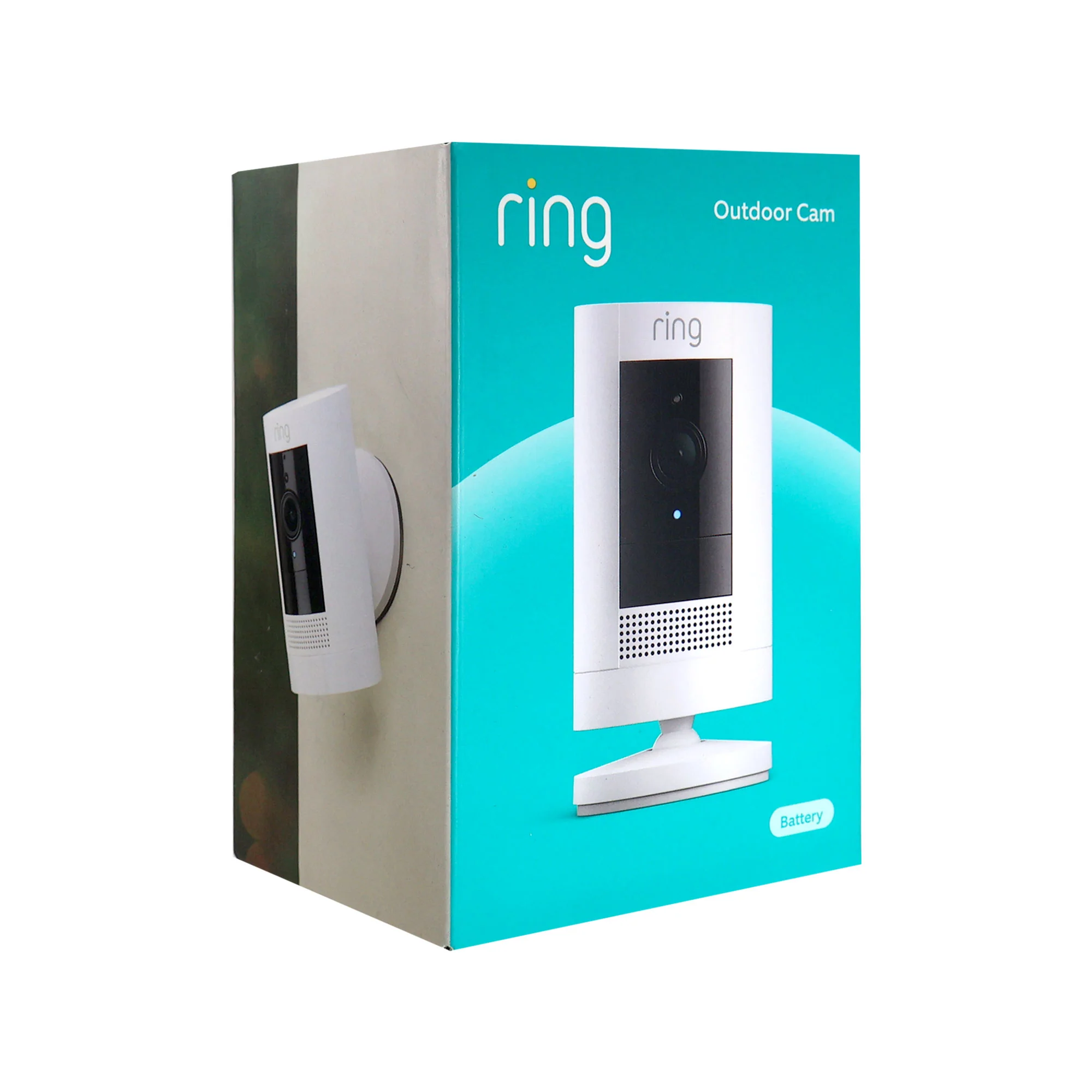 Ring Outdoor Cam Stick Up Indoor/Outdoor Wireless 1080p Security Camera - White - Image 4