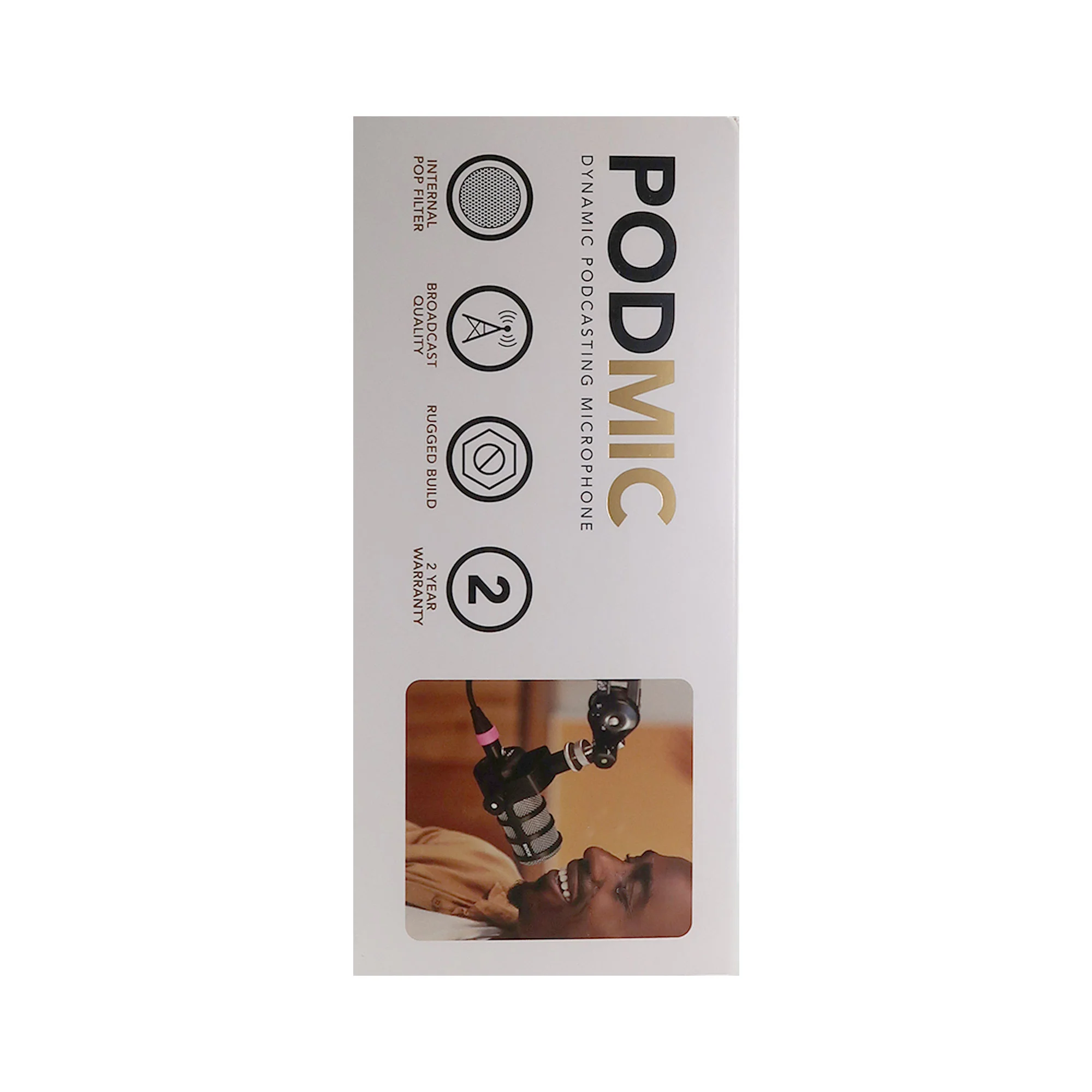 RODE PodMic Dynamic Podcasting Microphone (Black) - Image 11