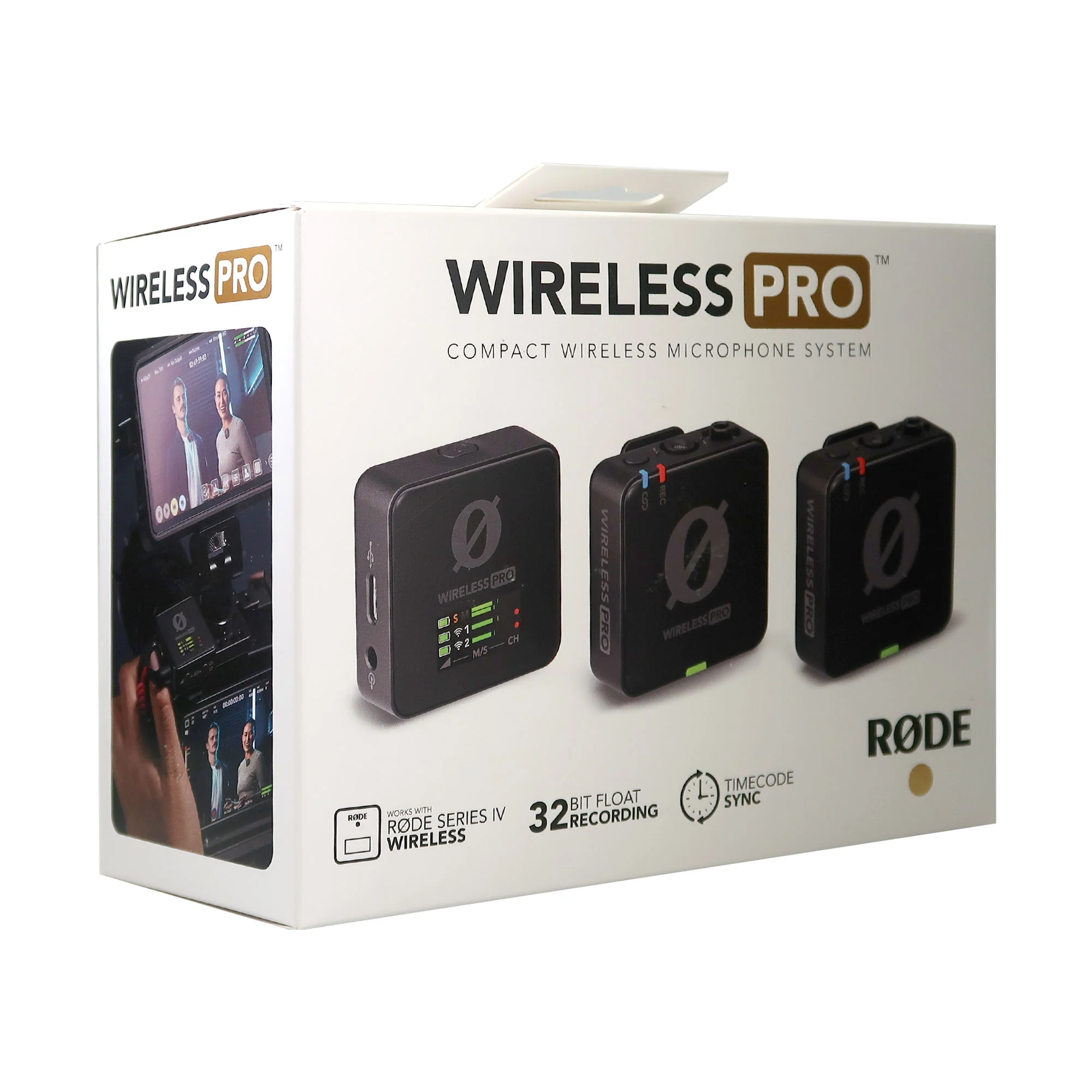 RODE Wireless Pro 2-Person Clip-On Wireless Microphone System / Recorder with Lavaliers (2.4 GHz) - Image 10