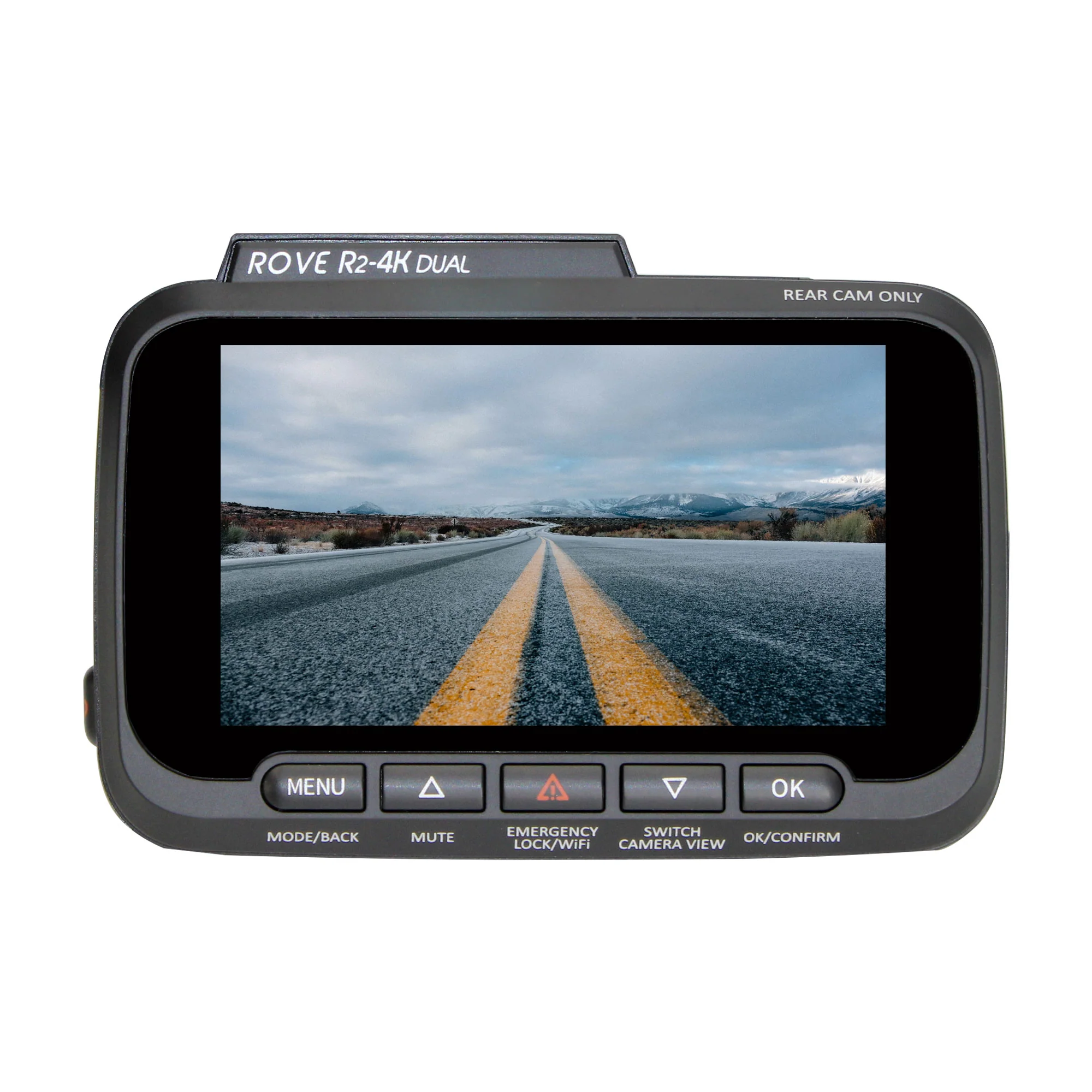 ROVE R2-4K DUAL Dash Cam Front and Rear, STARVIS 2 Sensor, FREE 128GB Card Included, 5G WiFi - up to 20MB/s Fastest Download Speed with App, 4K 2160P/FHD Dash Camera for Cars, 3" IPS, 24H Parking Mode - Image 5