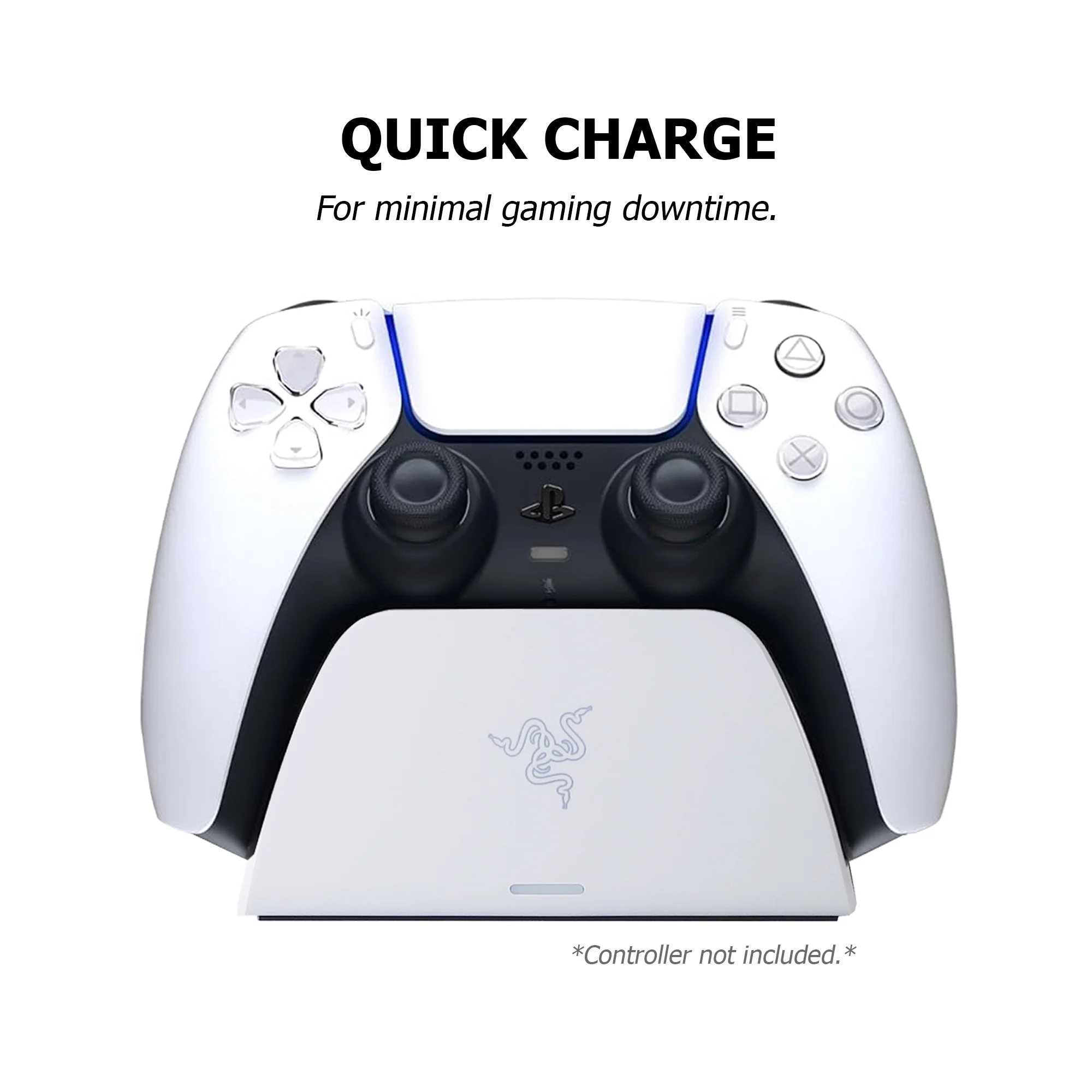 Razer Legendary Duo Bundle for PlayStation 5: Kaira Wireless Headset and Quick Charging Stand for PS5 - (Controller Sold Separately) - Image 3