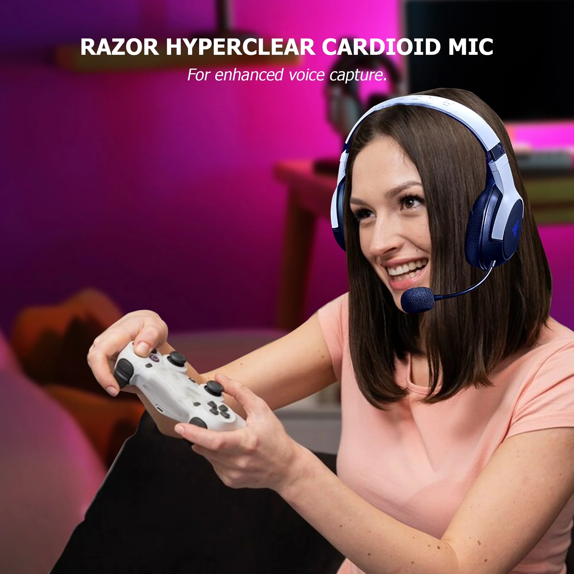 Razer Legendary Duo Bundle for PlayStation 5: Kaira Wireless Headset and Quick Charging Stand for PS5 - (Controller Sold Separately) - Image 6