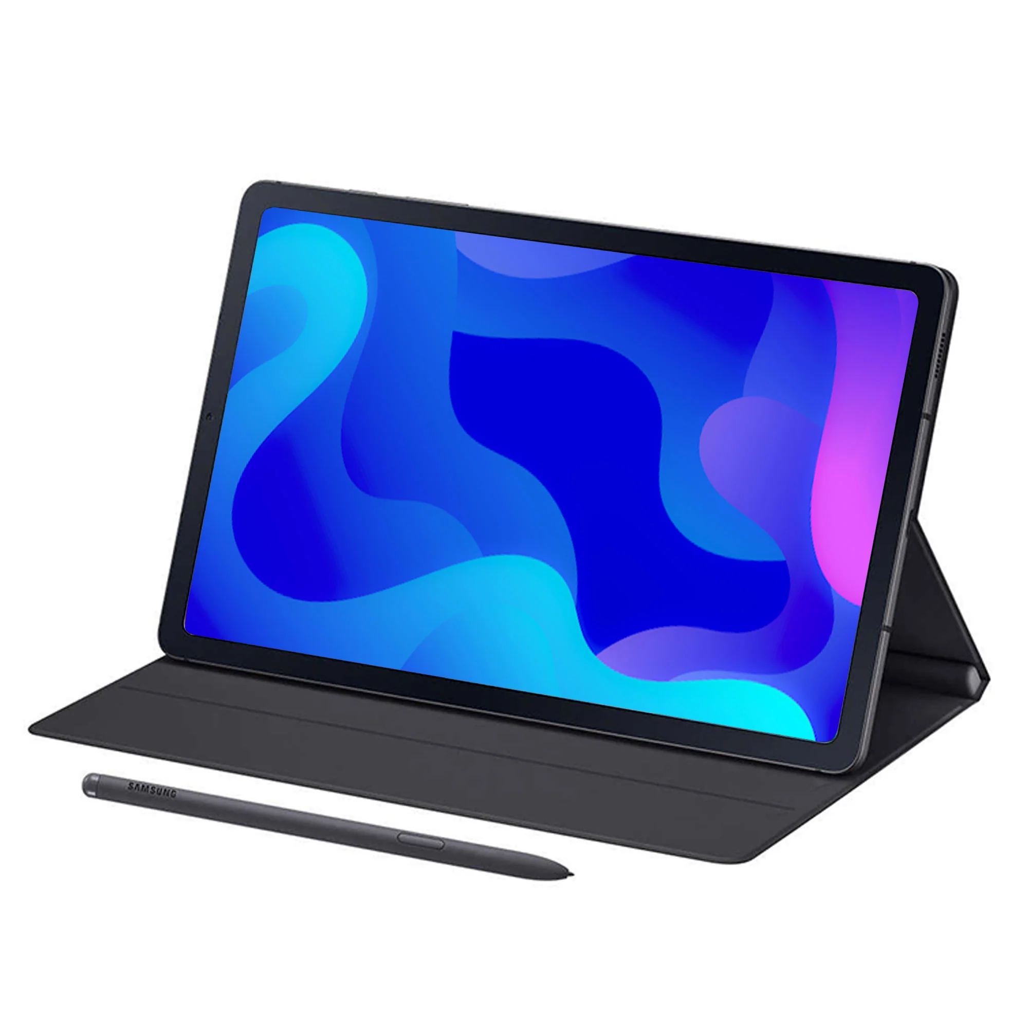 Samsung Galaxy Tab S6 Lite 10.4" Tablet 64GB Memory with Bonus Samsung Book Cover S Pen SM-P613NZABXAR with 32GB MicroSD Card and In Ear Headphones - Image 3