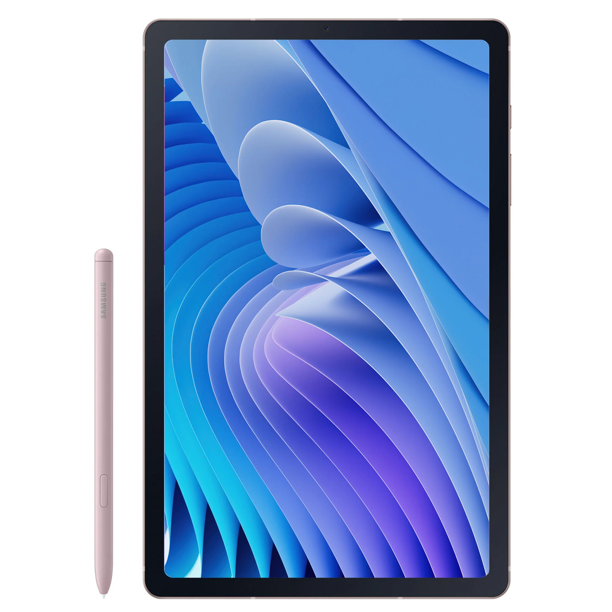 Samsung 10.4" Galaxy Tab S6 Lite Tablet (Chiffon Rose) with JBL T110 In Ear Headphones and Cleaning Kit - Image 2