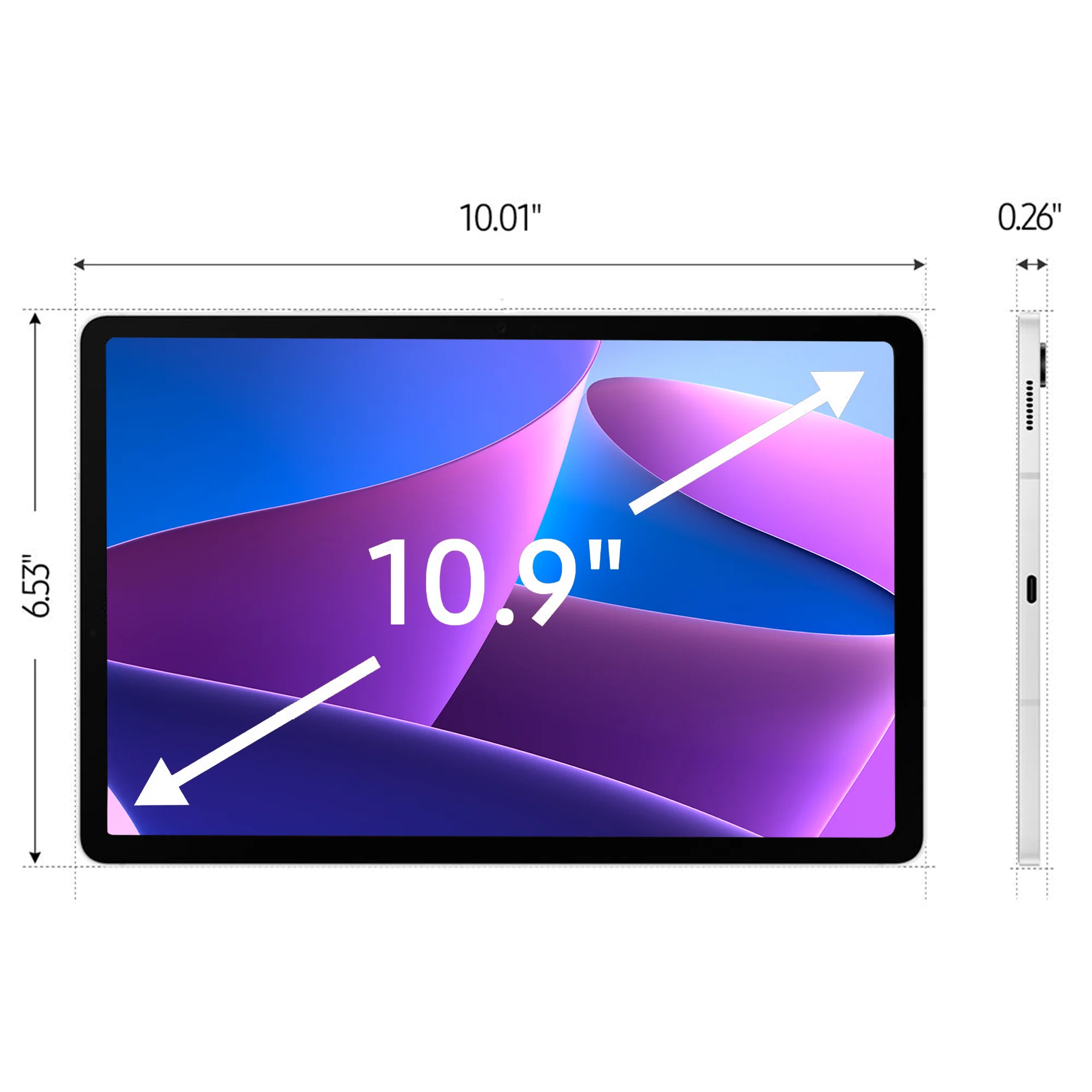 Samsung 10.9" Galaxy Tab S9 FE 128GB Multi-Touch Tablet with Stylus (Silver) + All You Need Bundle - Image 5