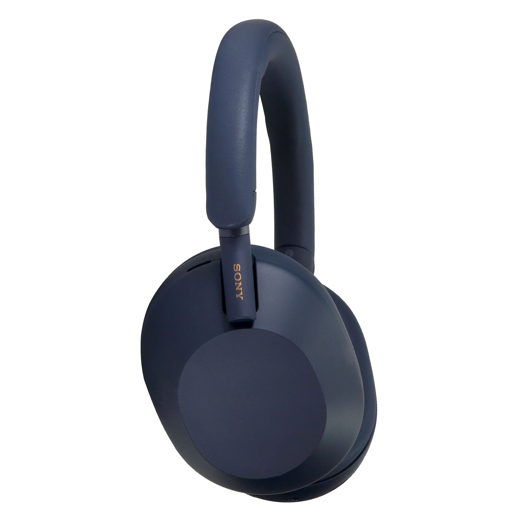 Sony WH-1000XM5 Noise-Canceling Wireless Over-Ear Headphones (Midnight Blue) with Fitness Accessory Bundle - Image 4