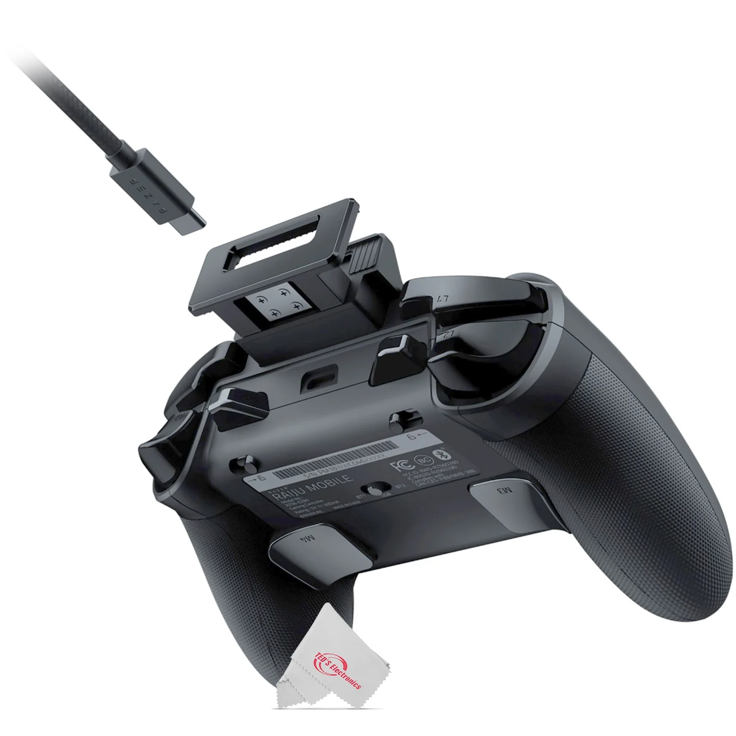 Sony WH-1000XM5 Wireless Headphones (Midnight Blue) with Razer Mobile Gaming Controller for Android - Image 10