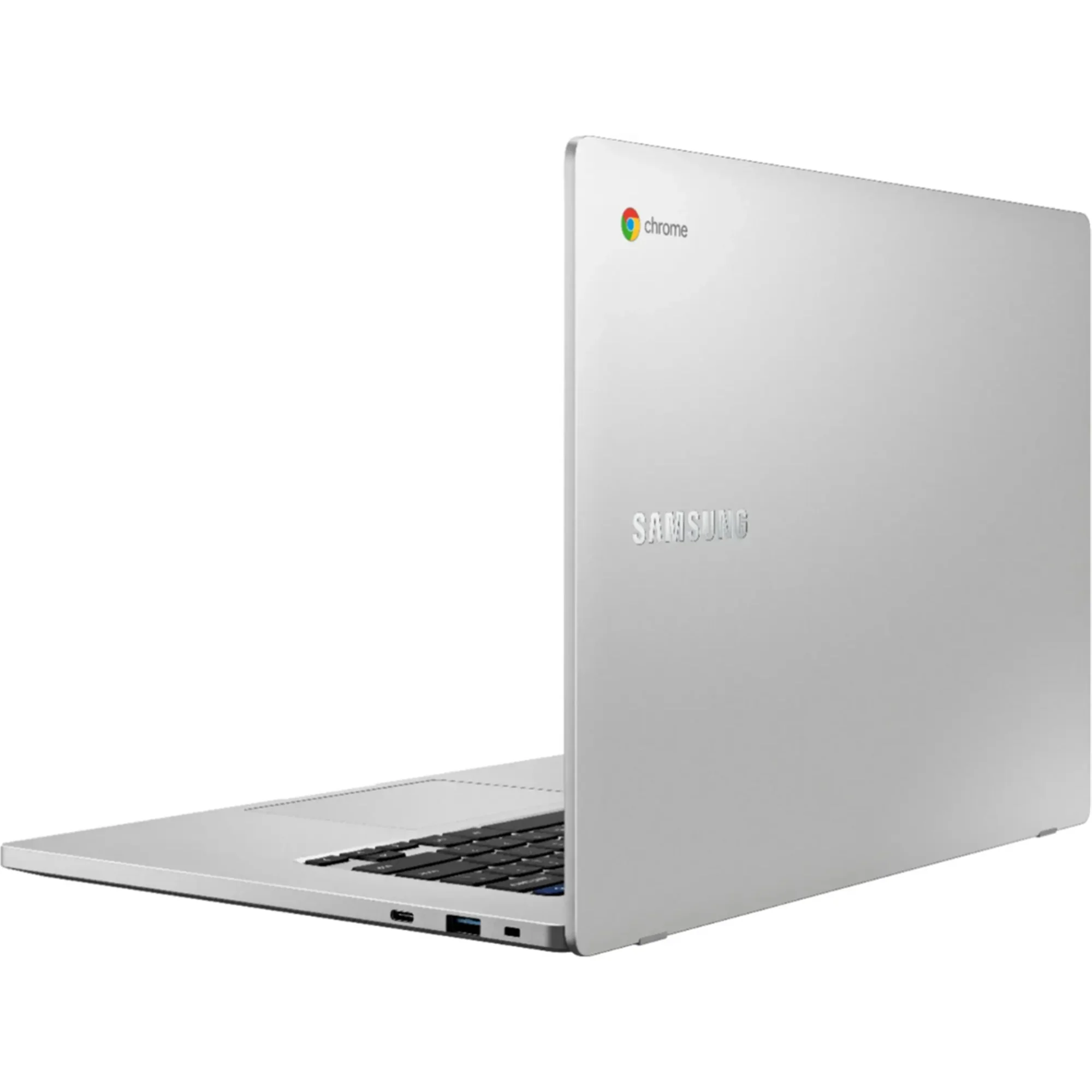 Samsung 15.6" Chromebook 4+ - Intel Celeron, 4GB RAM, 32GB eMMC (Platinum Titan) + 256GB microSDXC + Bag - Image 4