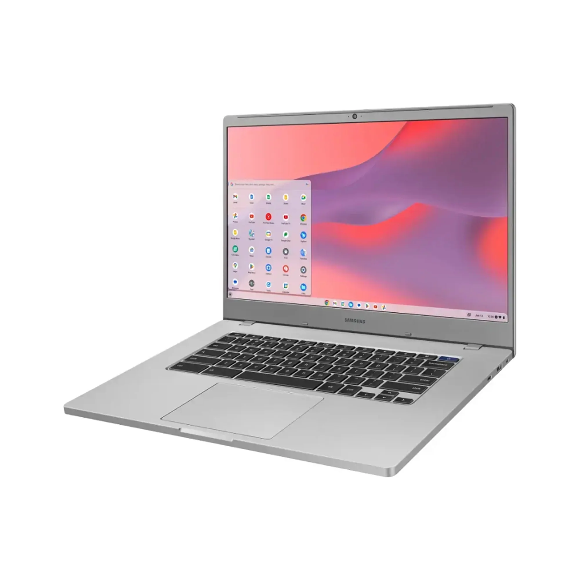 Samsung 15.6" Chromebook 4+ - Intel Celeron, 4GB RAM, 64GB eMMC (Platinum Titan) + 16GB MicroSD & Bag - Image 4