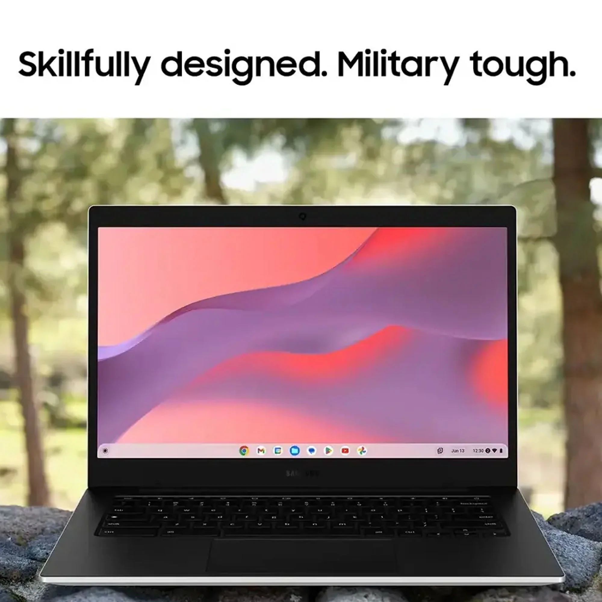 Samsung Galaxy Chromebook Go 14" LED Laptop - Intel Celeron- 4GB Memory - 128GB Storage Silver with Accessory Bundle - Image 7