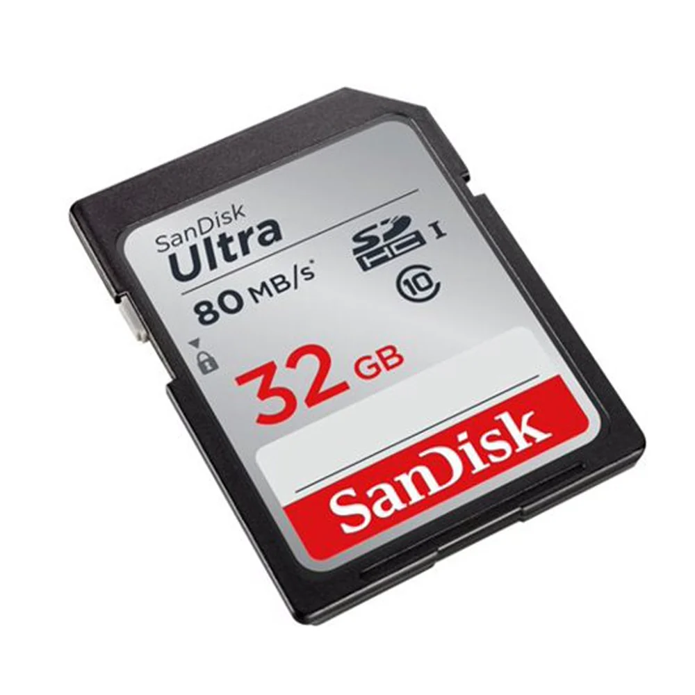 3x SanDisk 32GB Ultra SDHC UHS-I Memory Card with Memory Card Holder - Image 3