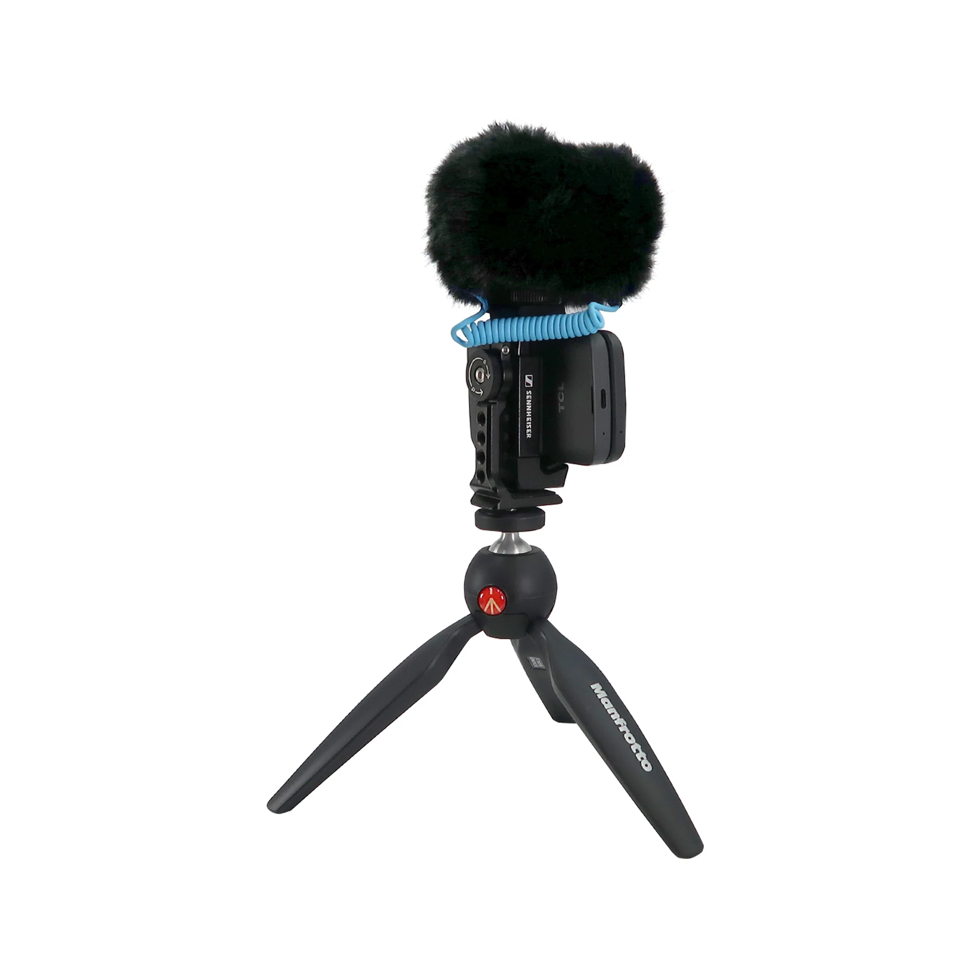 Sennheiser Pro MKE 200 Mobile Kit Microphone, Smartphone Clamp & Manfrotto Tabletop Tripod + Fuji Smartphone Printer Holiday Gift - Image 9