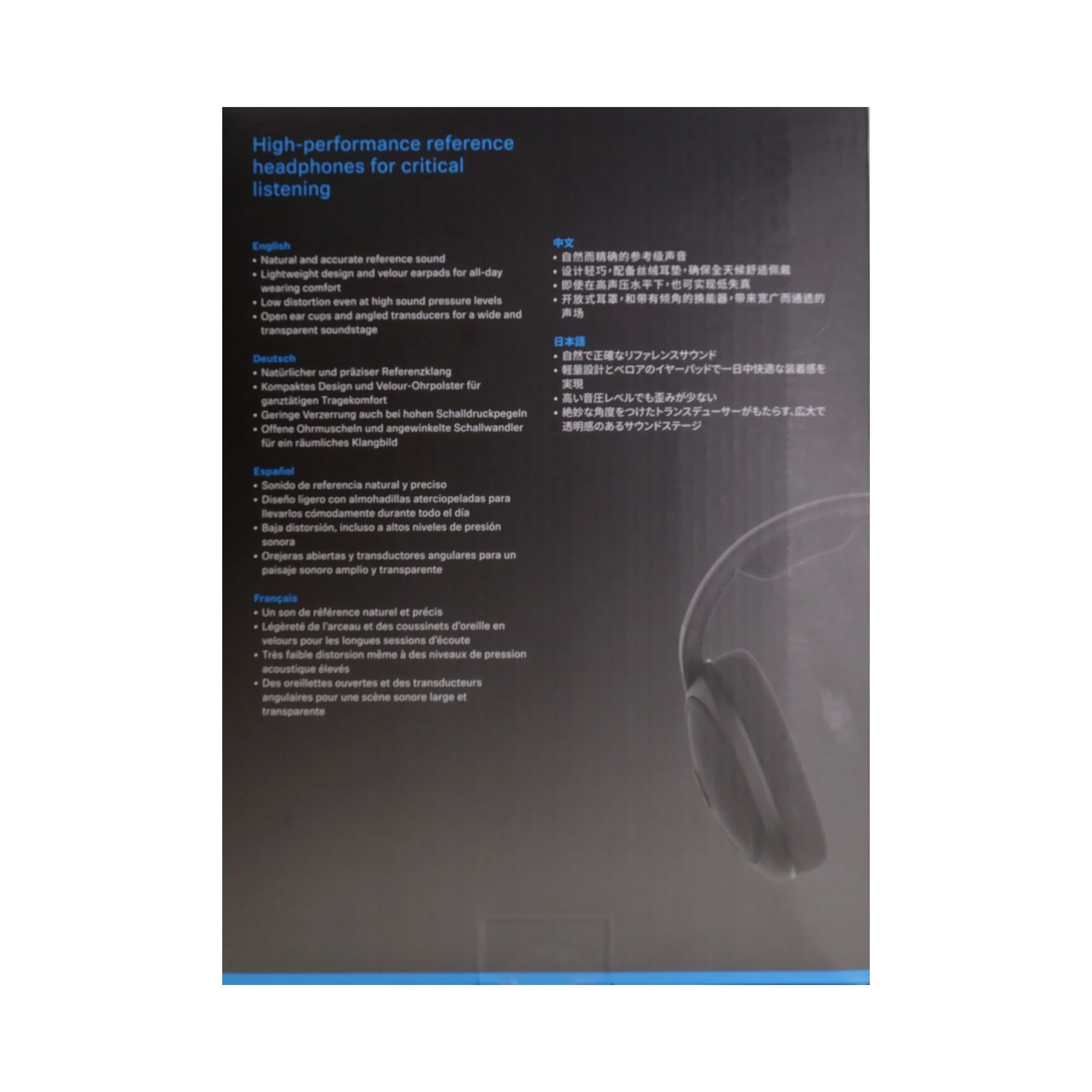Sennheiser HD 560S Open-Back High-Performance Headphones with JLab Play Gaming Wireless Bluetooth Earbuds - Black/Blue - Image 6