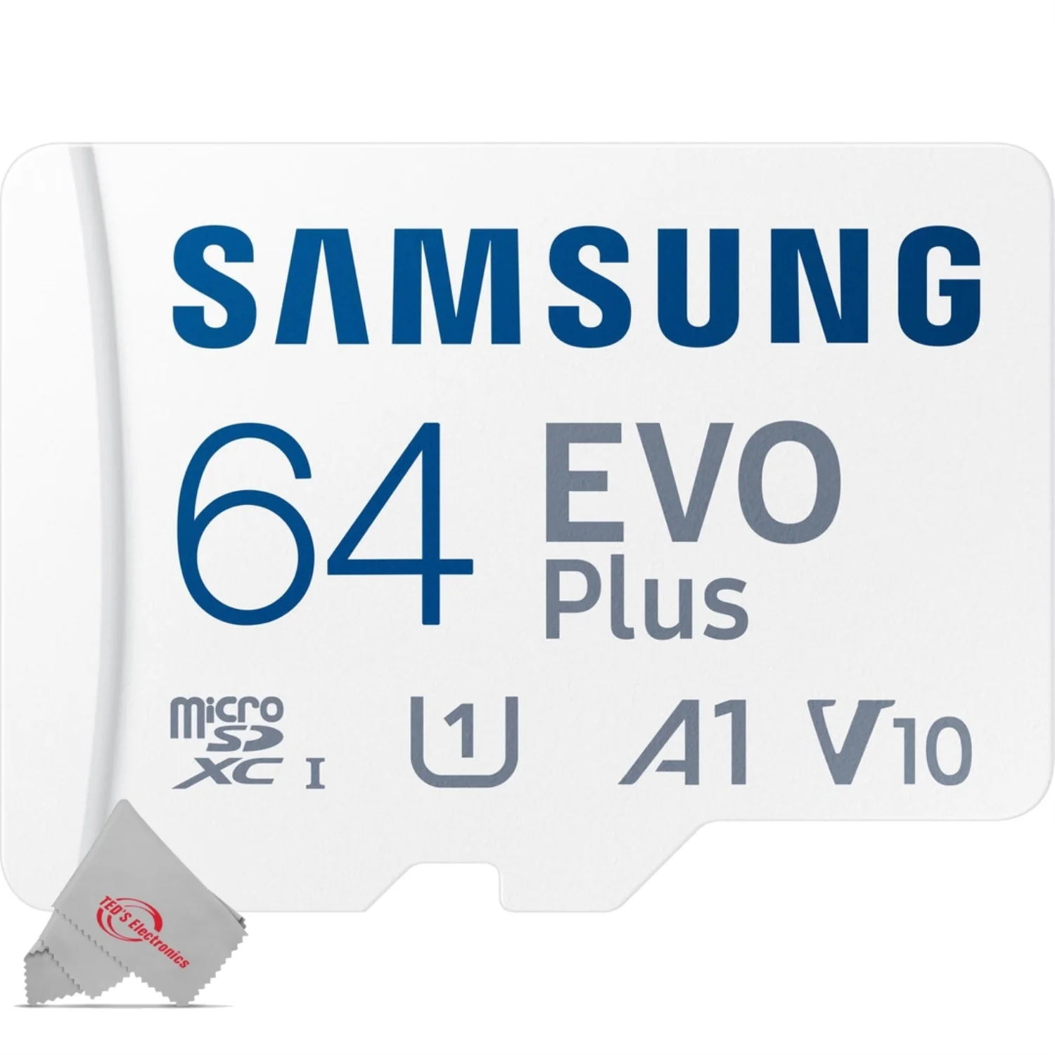 3x Samsung 64GB EVO Plus UHS-I microSDXC Memory Card with SD Adapter - Image 2