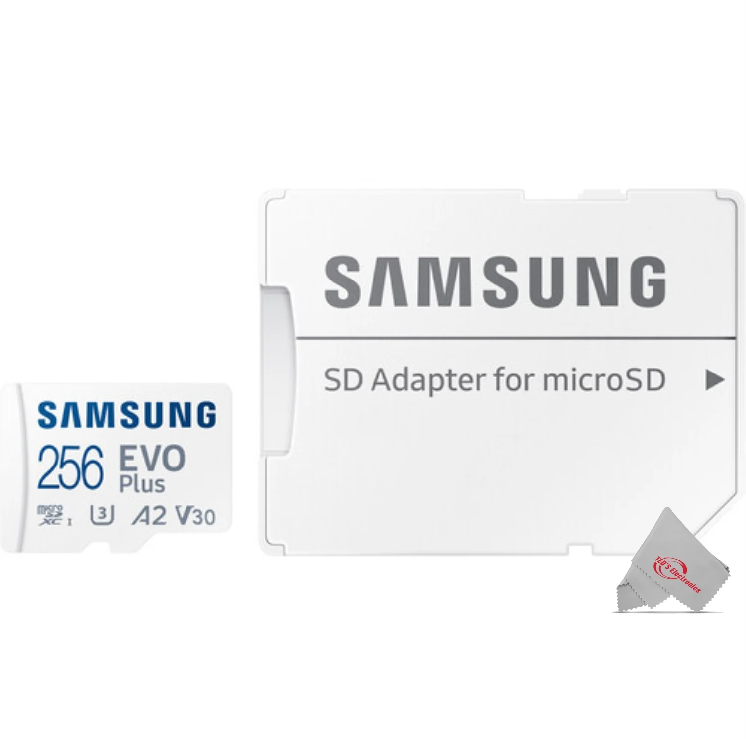 Samsung EVO Plus MicroSD 256GB, 130MBs Memory Card with Adapter - Image 4