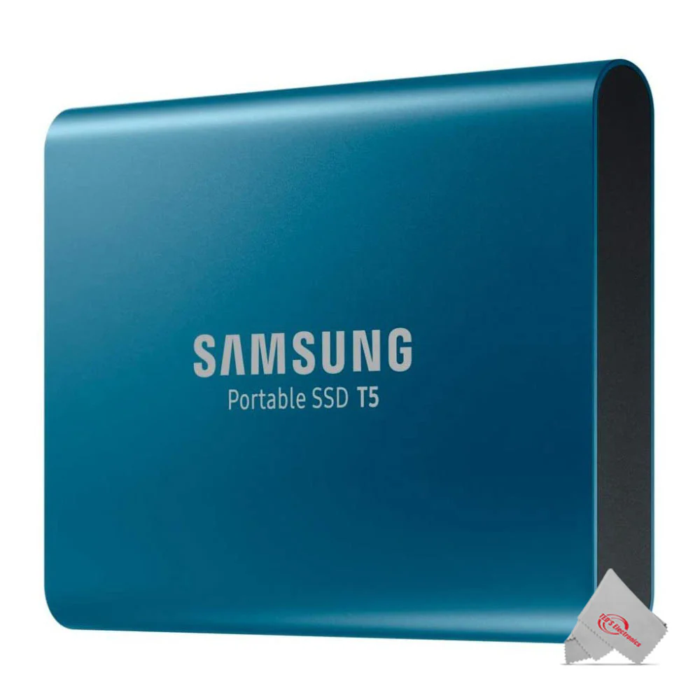 Samsung MU-PA500 Portable External SSD T5 500GB Memory Upto 540 MB/s for Windows Mac Android - Blue - Image 3