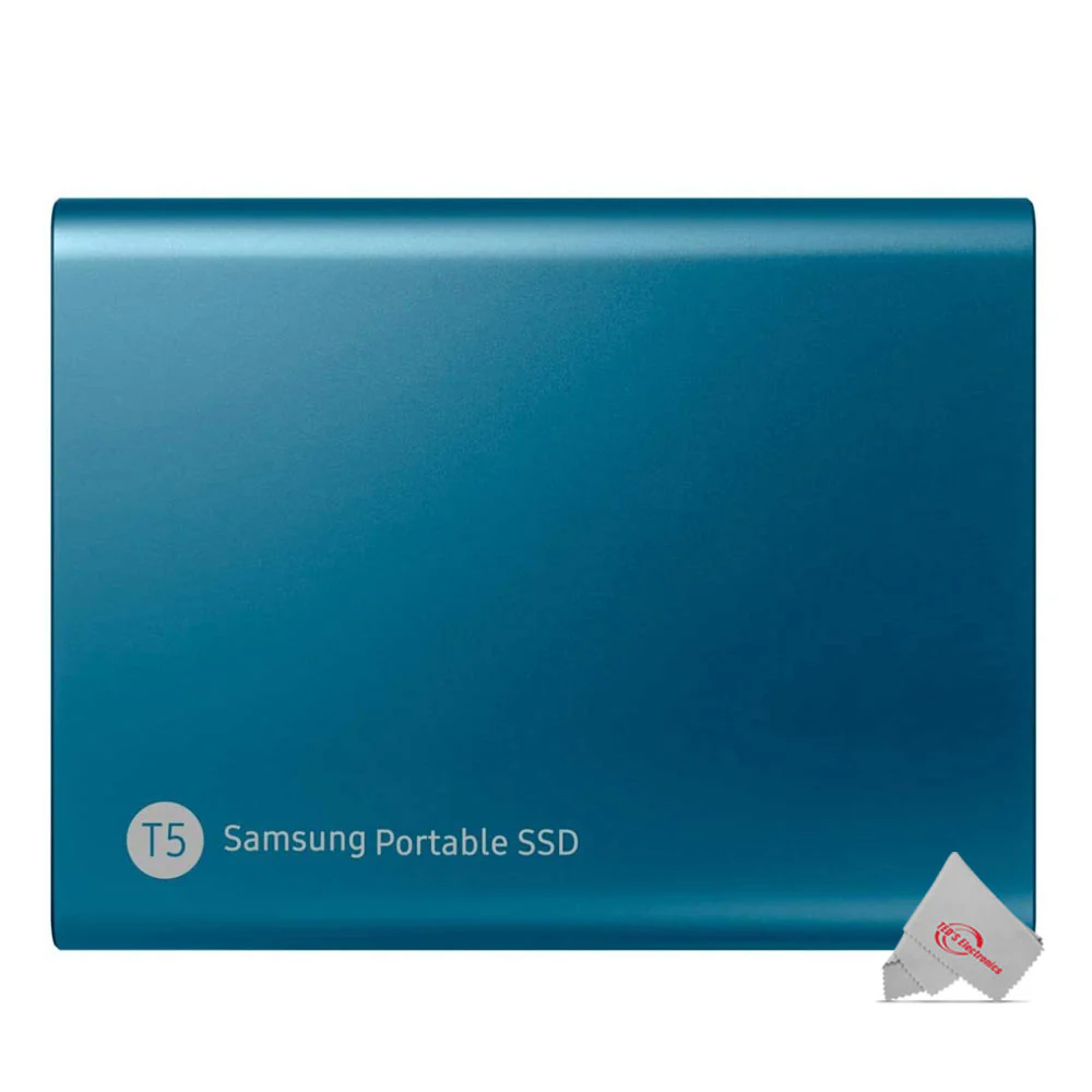 Samsung MU-PA500 Portable External SSD T5 500GB Memory Upto 540 MB/s for Windows Mac Android - Blue - Image 4