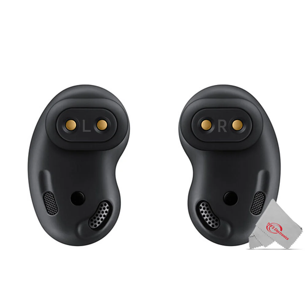 Samsung Galaxy Buds Live Noise-Canceling True Wireless Earbud Headphones (Mystic Black) - Image 3