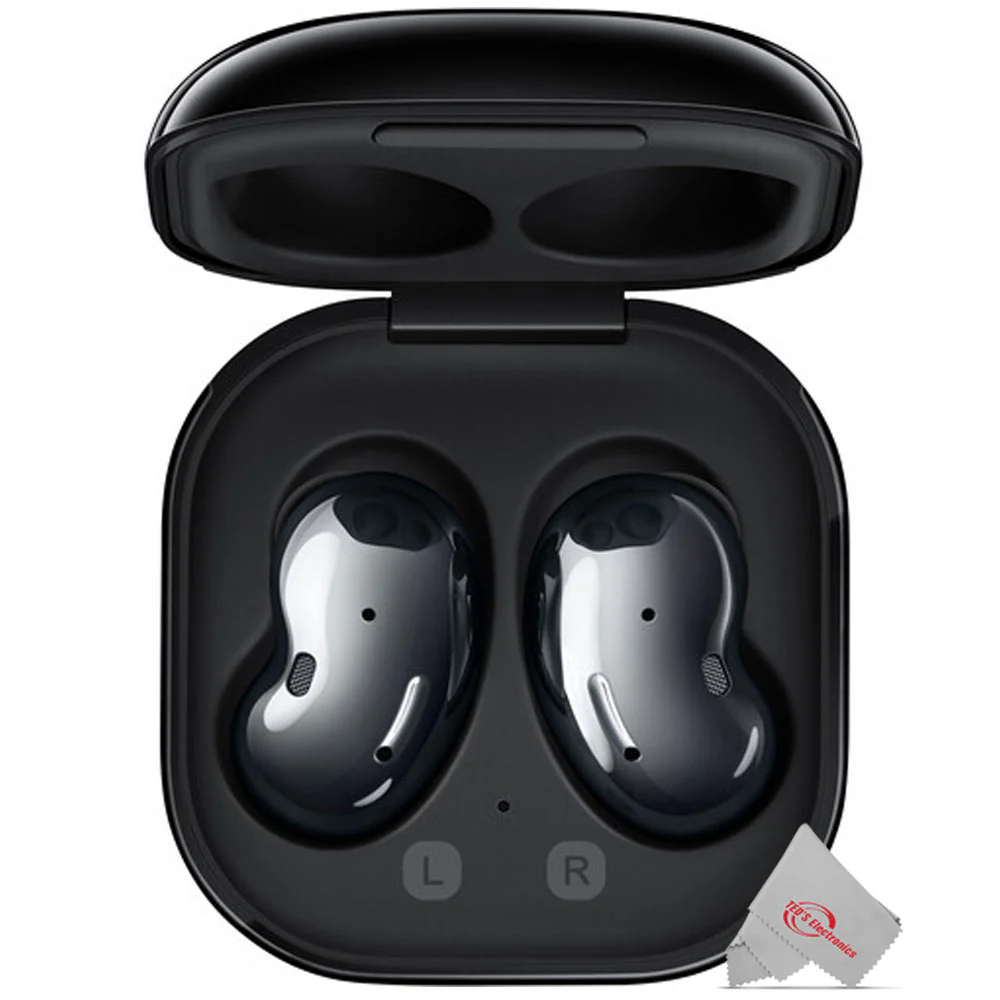 Samsung Galaxy Buds Live Noise-Canceling True Wireless Earbud Headphones (Mystic Black) - Image 4