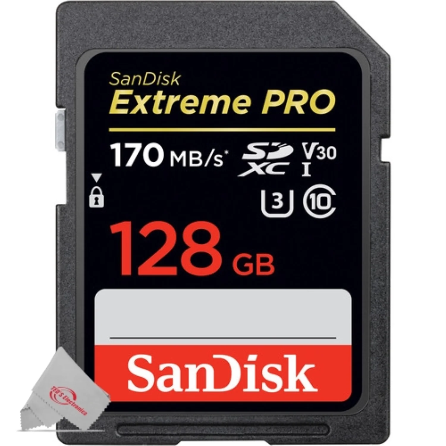 3x SanDisk Extreme Pro 128GB SDXC UHS-I/U3 V30 Class 10 Memory Card, Speed Up to 170MB/s (SDSDXXY-128G-GN4IN) - Image 2