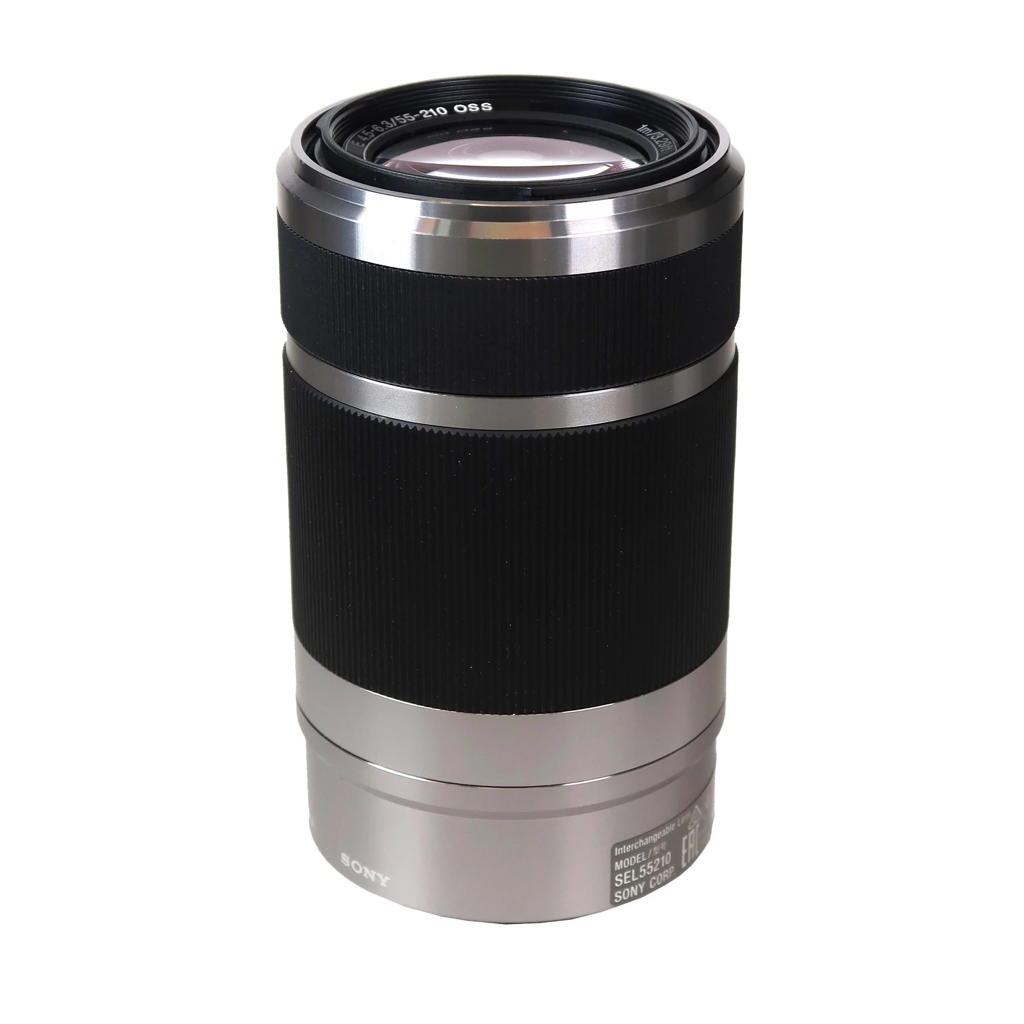 Sony E 55-210 f/4.5-6.3 OSS Lens Silver with Accessories for Sony E-Mount Cameras - Image 3