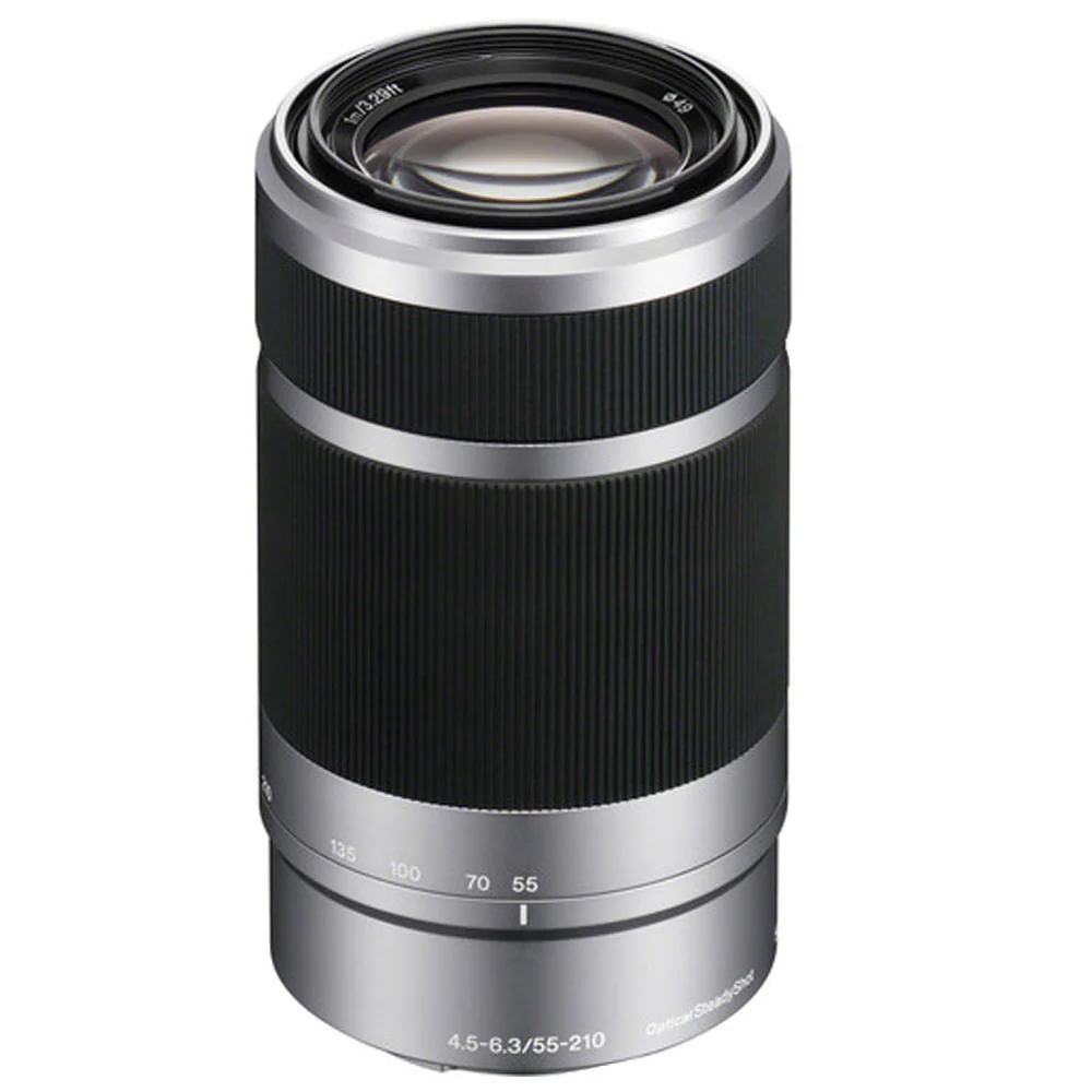 Sony E 55-210mm f/4.5-6.3 OSS Lens Silver For Sony E-Mount Cameras - Image 2