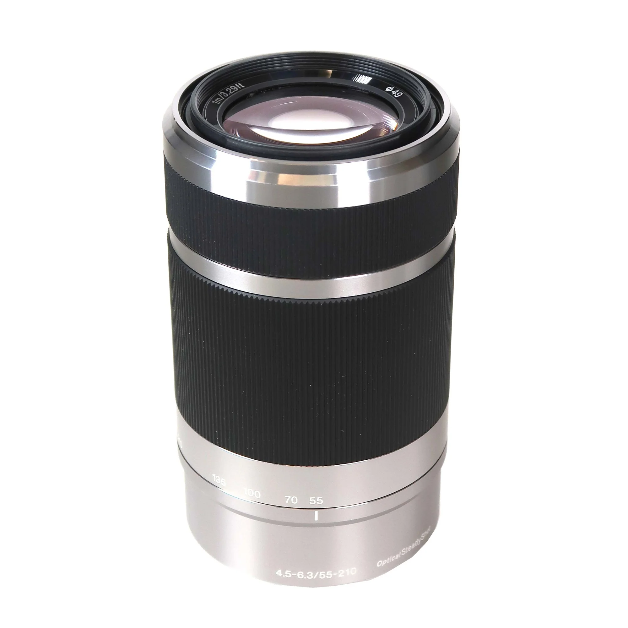 Sony E 55-210mm F4.5-6.3 Lens (Silver) + Lens Pouch + 16GB Memory Card + Wallet + Cap Holder - Image 2