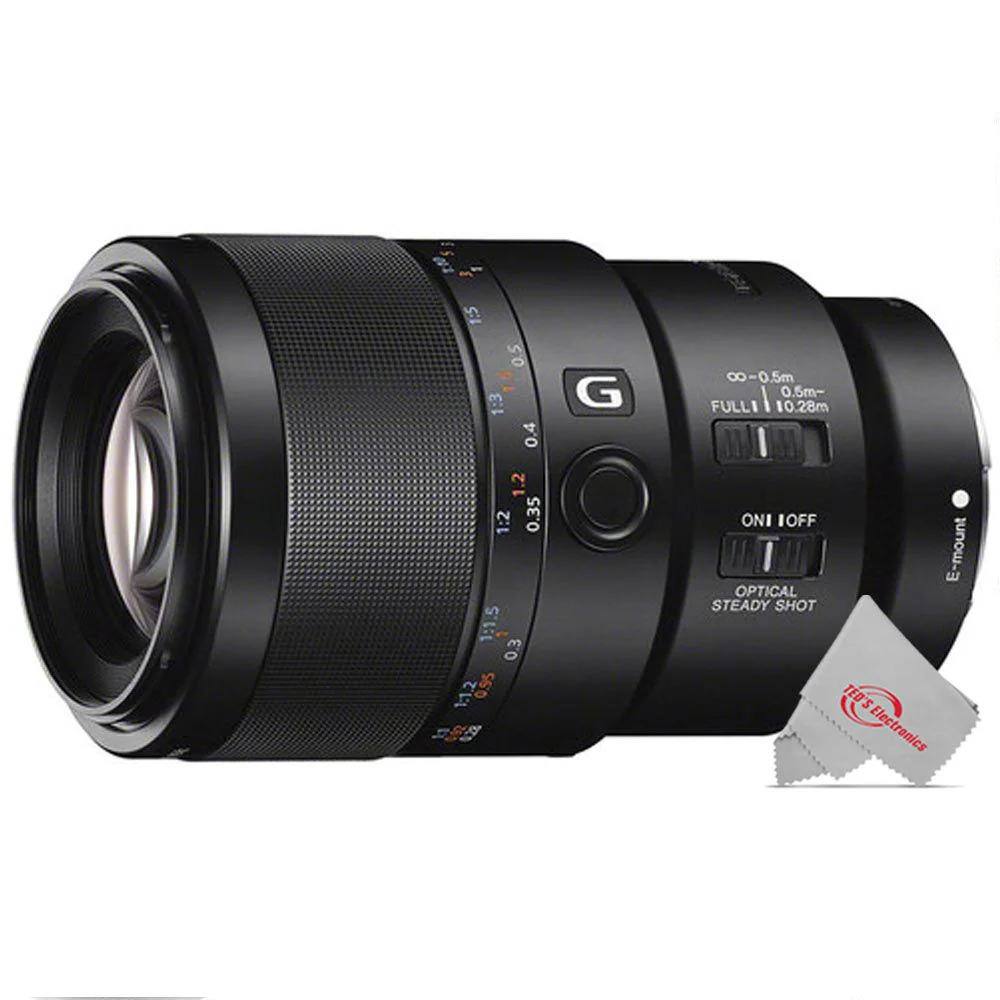 Sony FE 90mm f/2.8 Macro G OSS Lens for Sony E-Mount Cameras + Essential Accessory Kit - Image 2