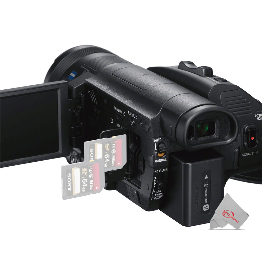 Sony FDR-AX700 HDR 4K Camcorder with 4K HDMI Output - Image 7