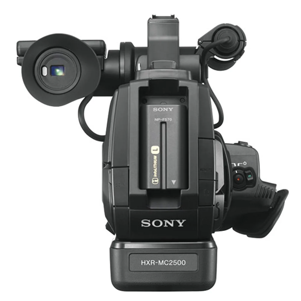 Sony HXR-MC2500E Shoulder Mount AVCHD Camcorder (PAL) - Image 6