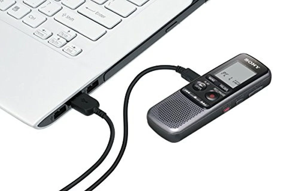 Sony Digital Voice Recorder ICD-PX Series, Built-in Mic, USB, 4GB Memory, Noise Cut for Noise-Free Recording + Lavalier Lapel Microphone Bundle - Image 6