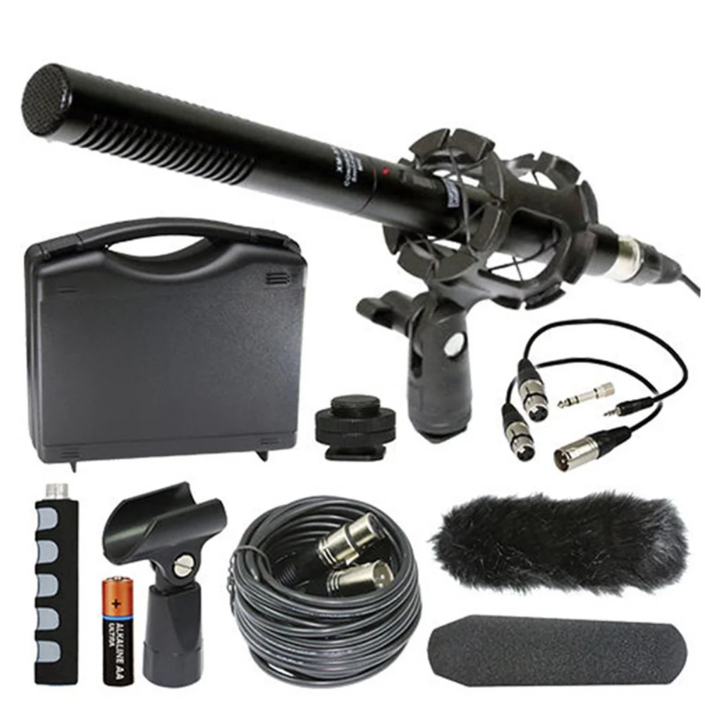 Sony PCM-A10 High-Resolution Audio Recorder Black + VidPro 1"Pr Shotgun Microphone Kit w/ Case and Accessory Kit - Image 3