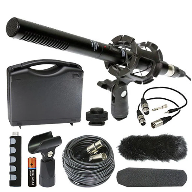 Sony UX570 Digital Voice Recorder Black + VidPro 1"Pr Shotgun Microphone Kit w/ Case and Accessory Kit - Image 3