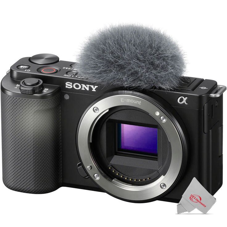 Sony ZV-E10 Flip-Out Touchscreen LCD Mirrorless Camera with Sony 16-50mm Lens Accessory Kit - Image 2