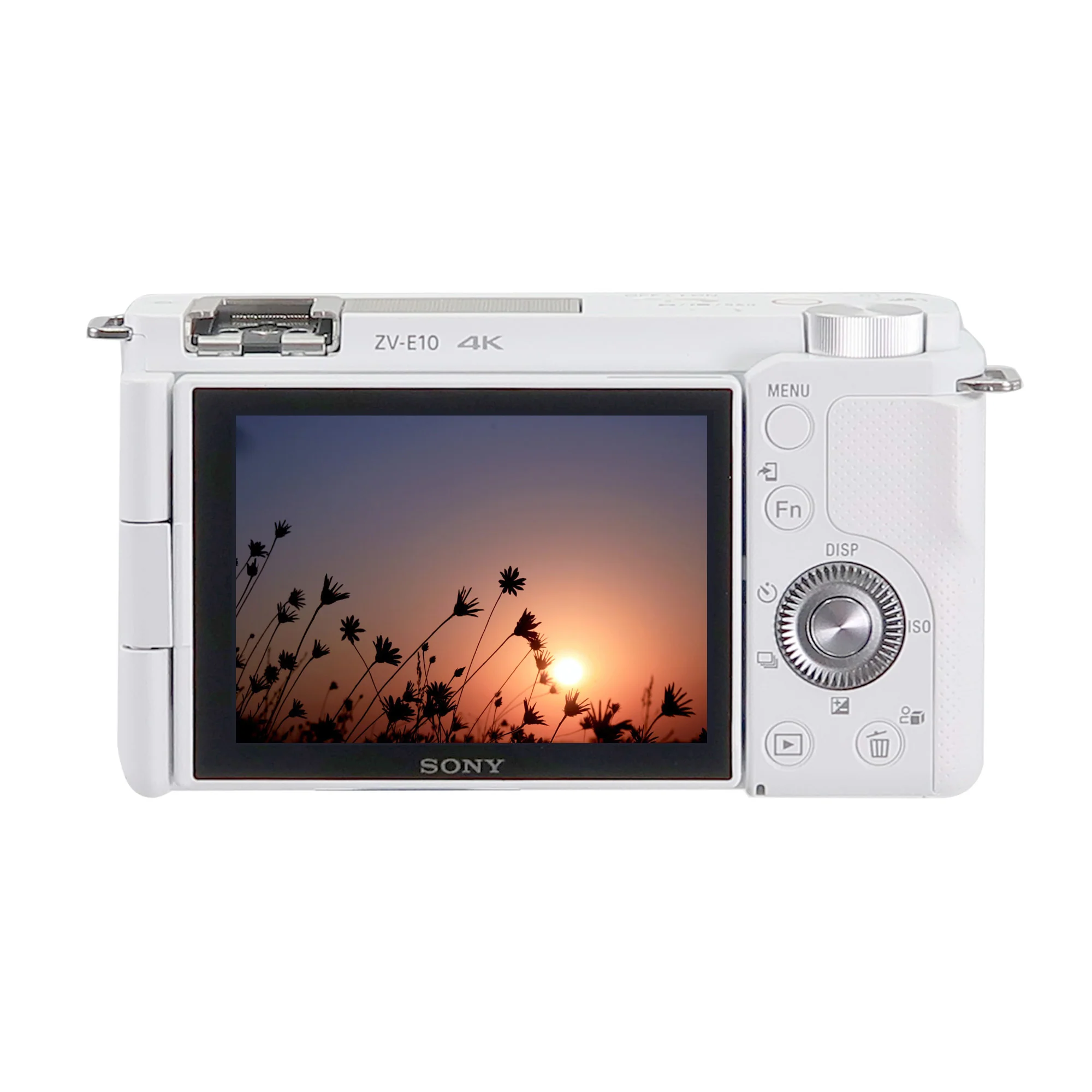 Sony ZV-E10 Mirrorless Camera with 16-50mm Lens (White) + Deluxe Travel Kit - Image 3