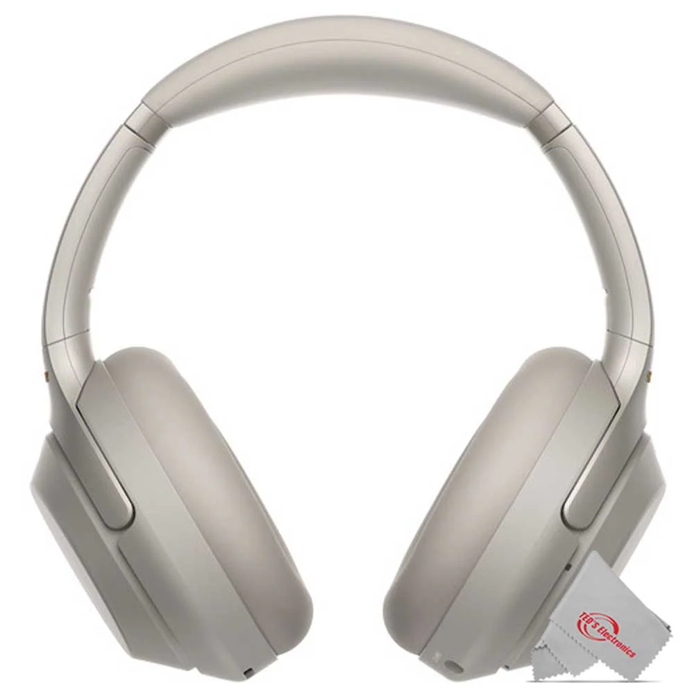 Sony WH-1000XM3 Wireless Noise-Canceling Over-Ear Headphones (SILVER) with Mic and Alexa Voice Control - Image 2