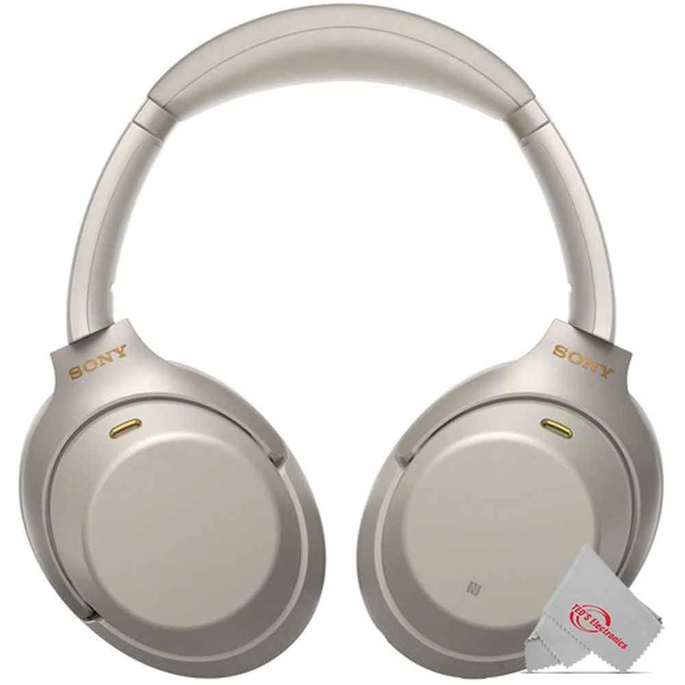 Sony WH-1000XM3 Wireless Noise-Canceling Over-Ear Headphones (SILVER) with Mic and Alexa Voice Control - Image 3