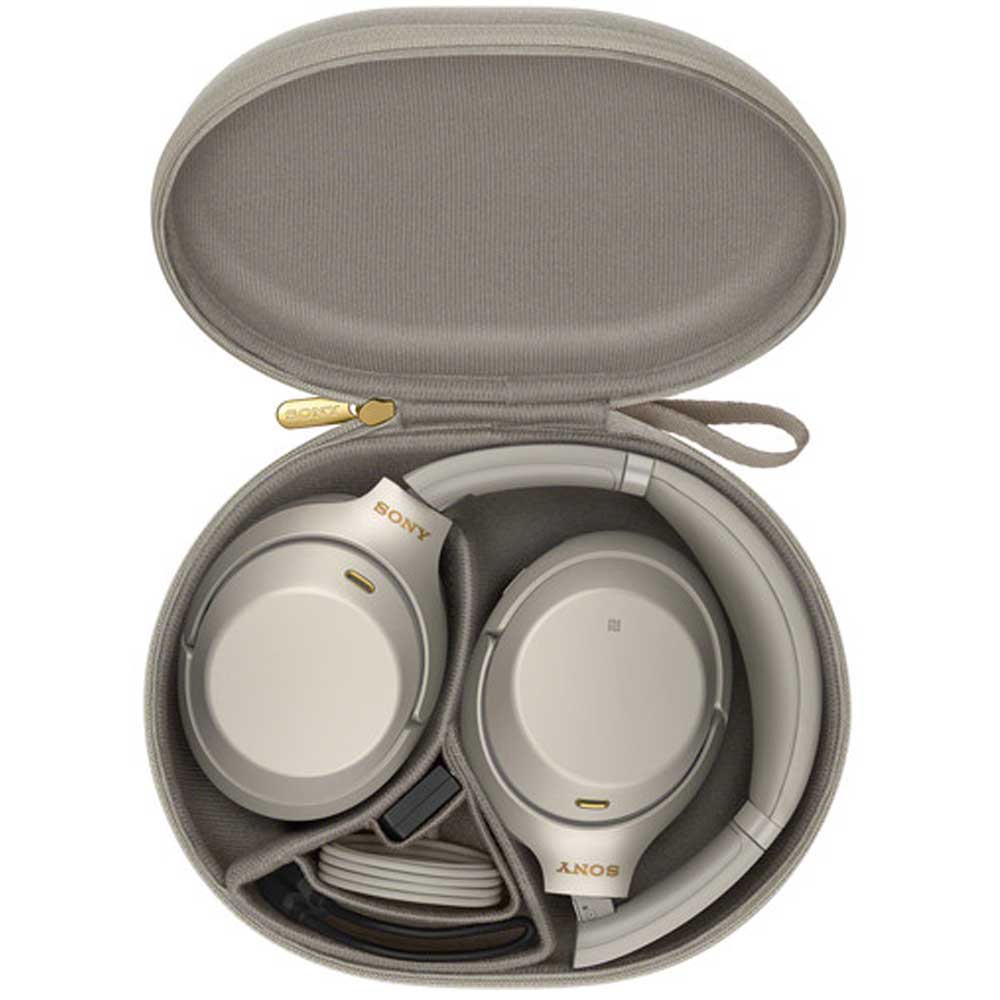 Sony WH-1000XM3 Wireless Noise-Canceling Over-Ear Headphones (SILVER) with Mic and Alexa Voice Control - Image 7