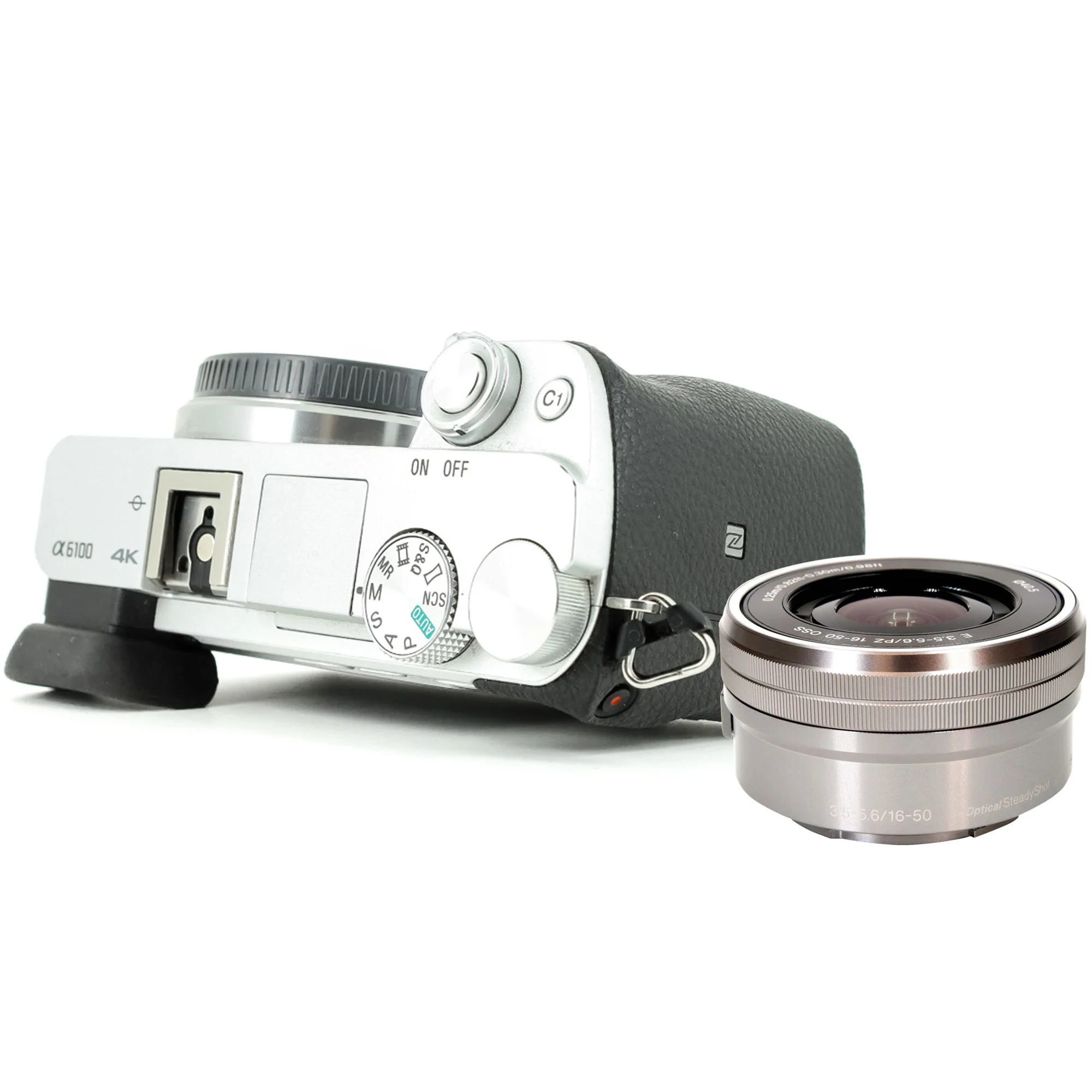 Sony a6100 Mirrorless Digital Camera with 16-50mm Lens (White) - Image 3