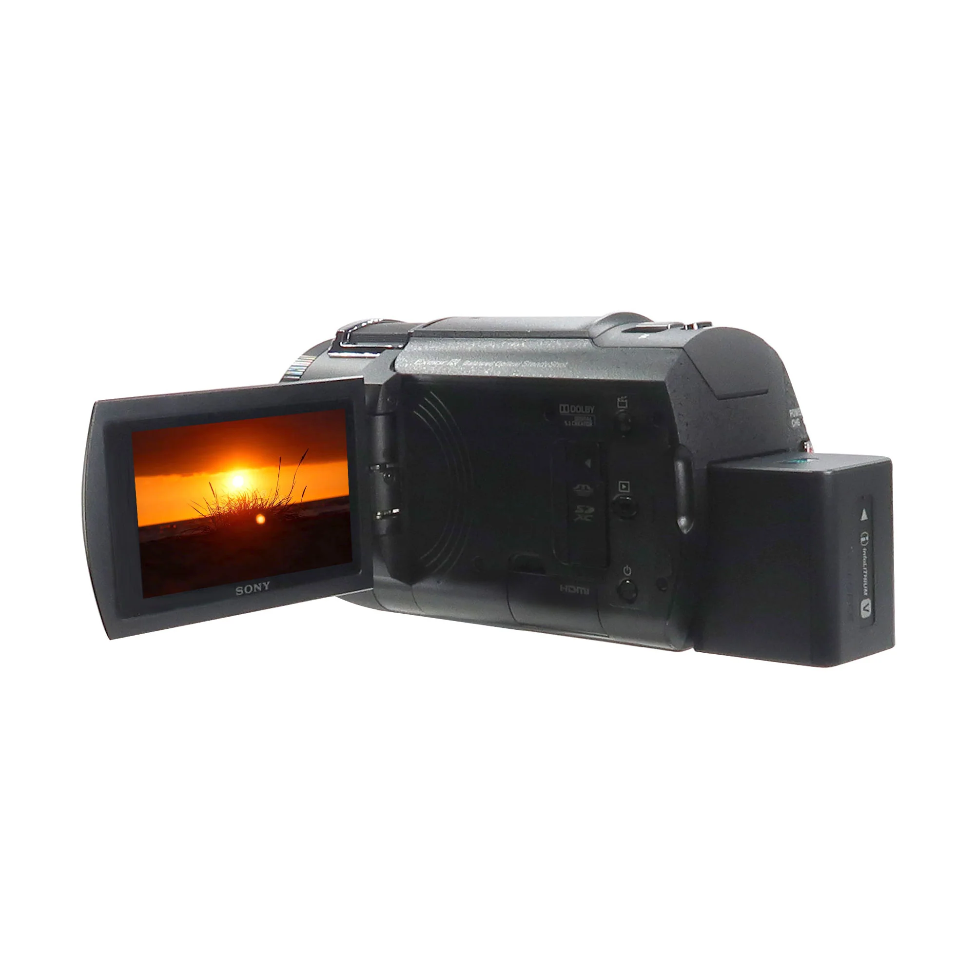 Sony FDR-AX43A UHD 4K Handycam Camcorder (Black) + Pro Broadcasting Bundle - Image 3