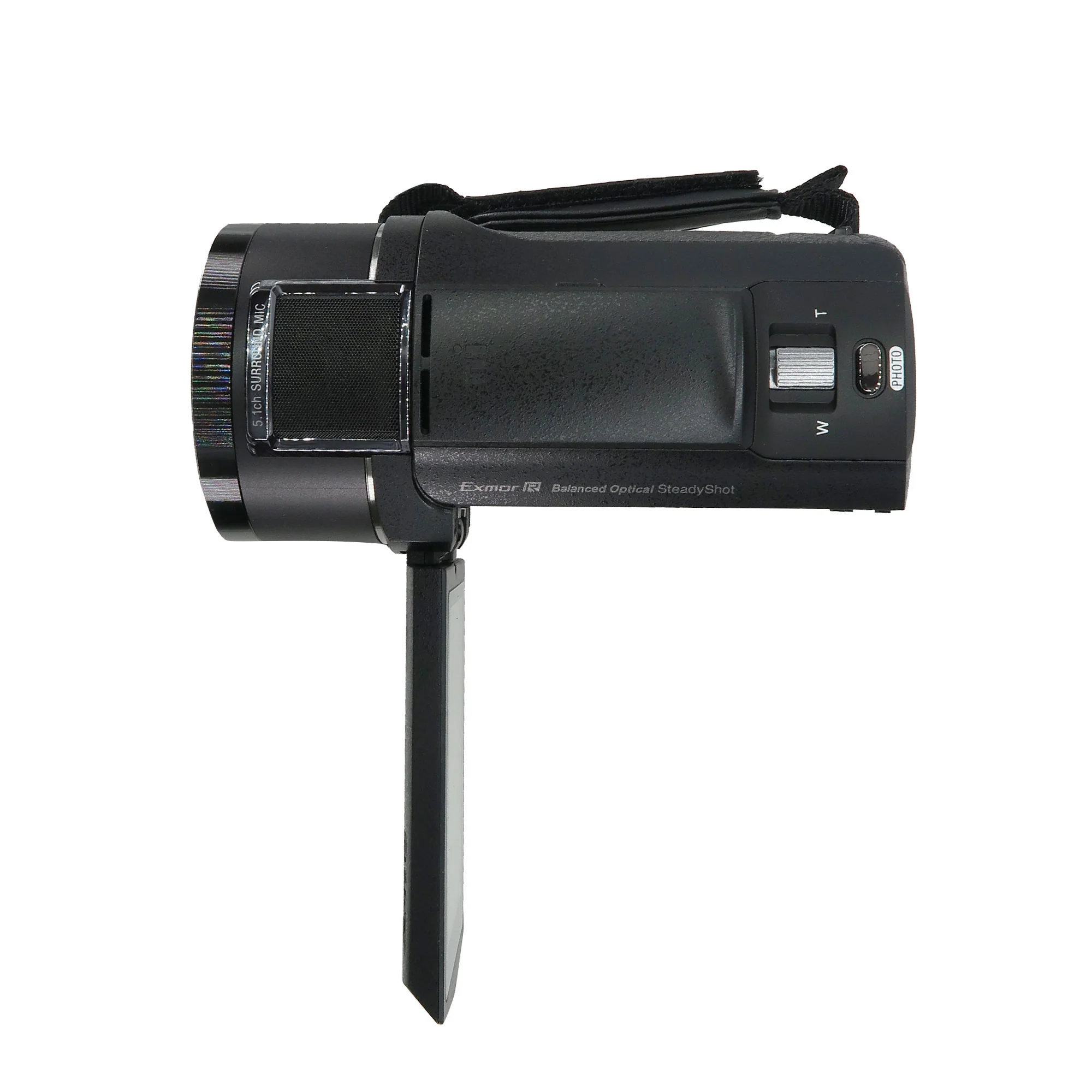 Sony FDR-AX43A UHD 4K Handycam Camcorder (Black) with Professional On-Camera Condenser Shotgun Video Microphone + Headset - Image 4