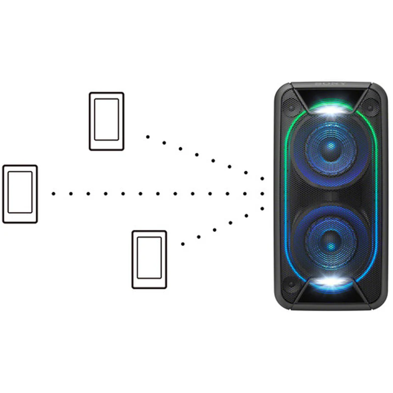 Sony GTK-XB90 Bluetooth Audio Streaming Extra Bass Speaker with Built-in Battery - Image 8