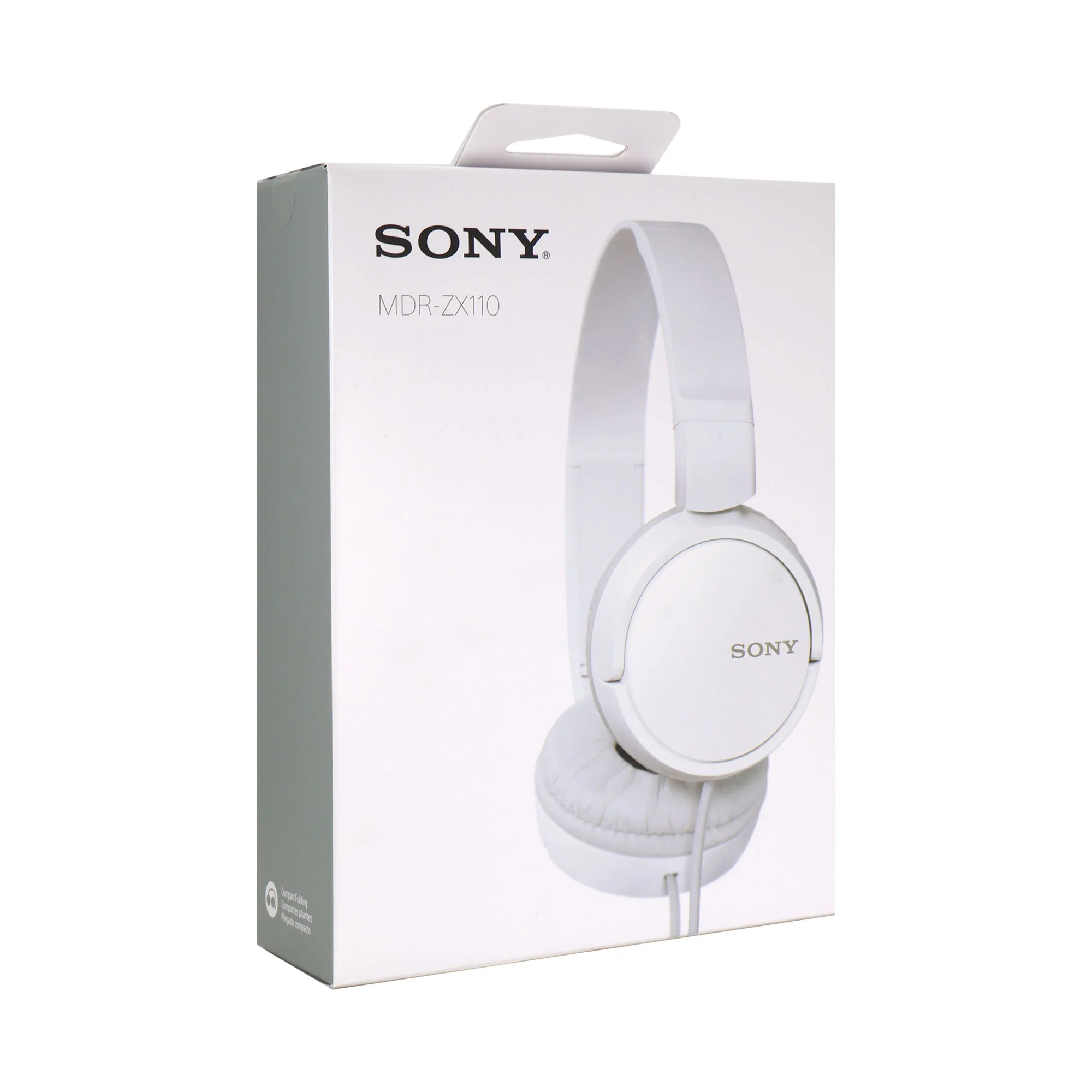 Sony MDR-ZX110 On-Ear Wired  Headphones (White) - Image 6
