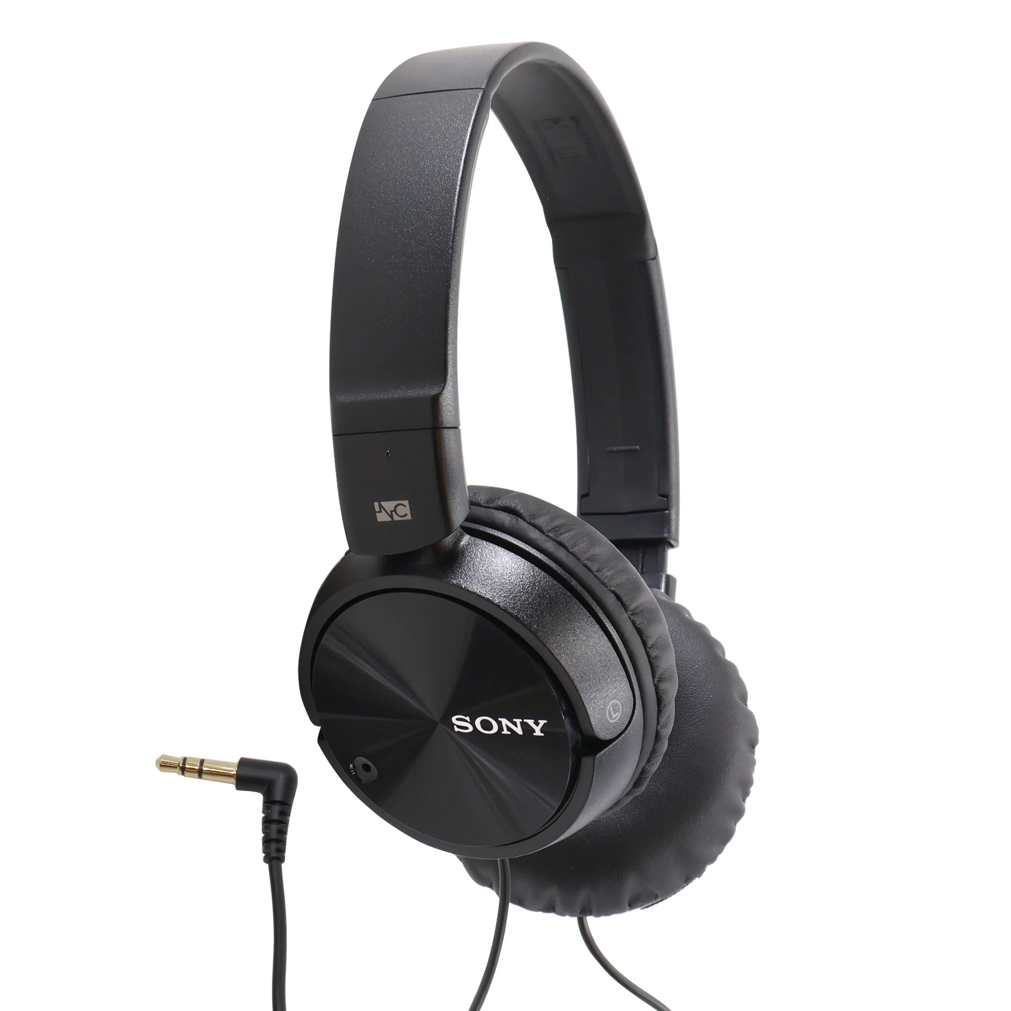 Sony MDR-ZX110NC Noise-Canceling On-Ear Headphones with Sony XB100 Portable Waterproof Bluetooth Speaker (Gray) - Image 2