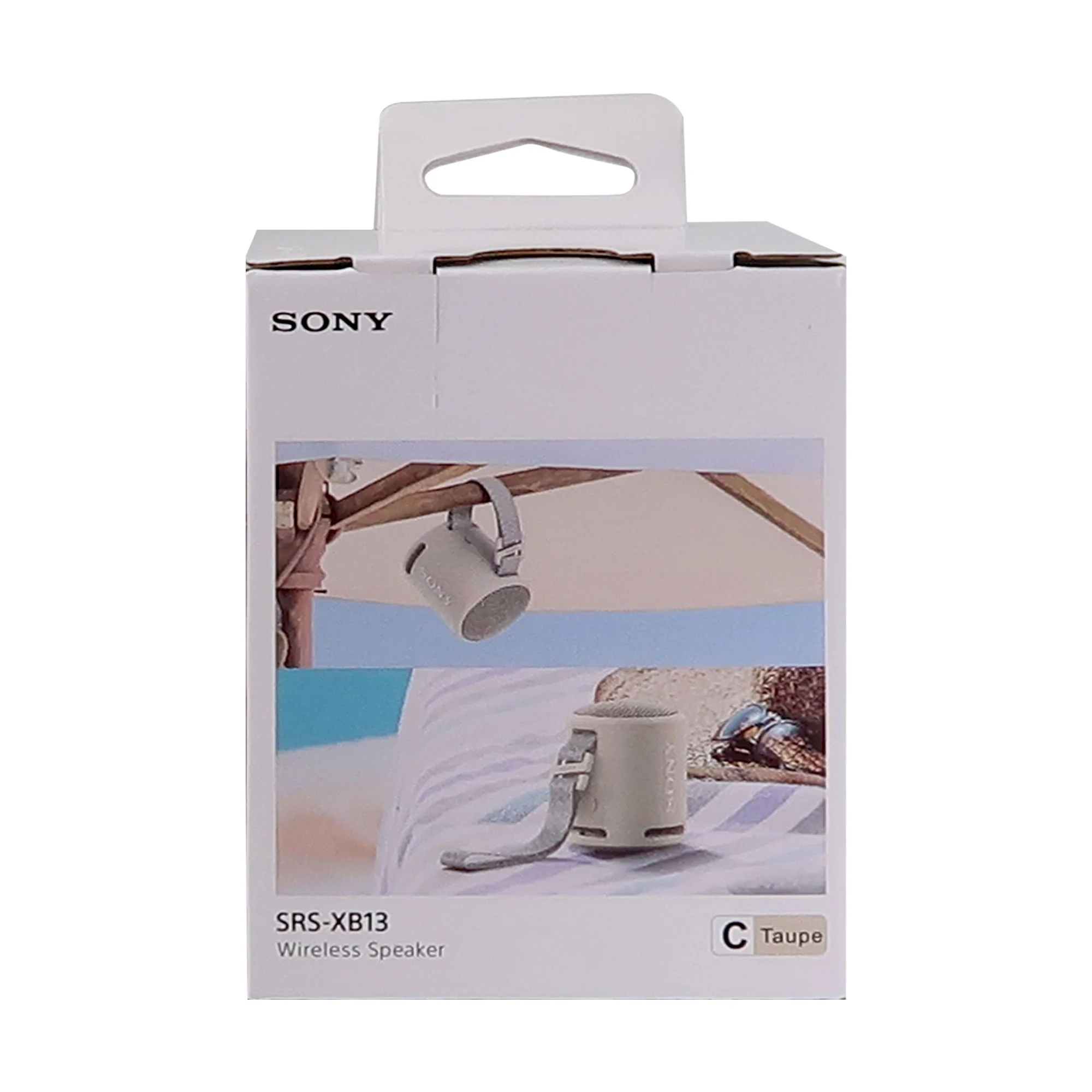 Sony SRS-XB13 Extra Bass Portable Wireless Waterproof Speaker (Taupe) with JBL T110 In Ear Headphones - Image 6