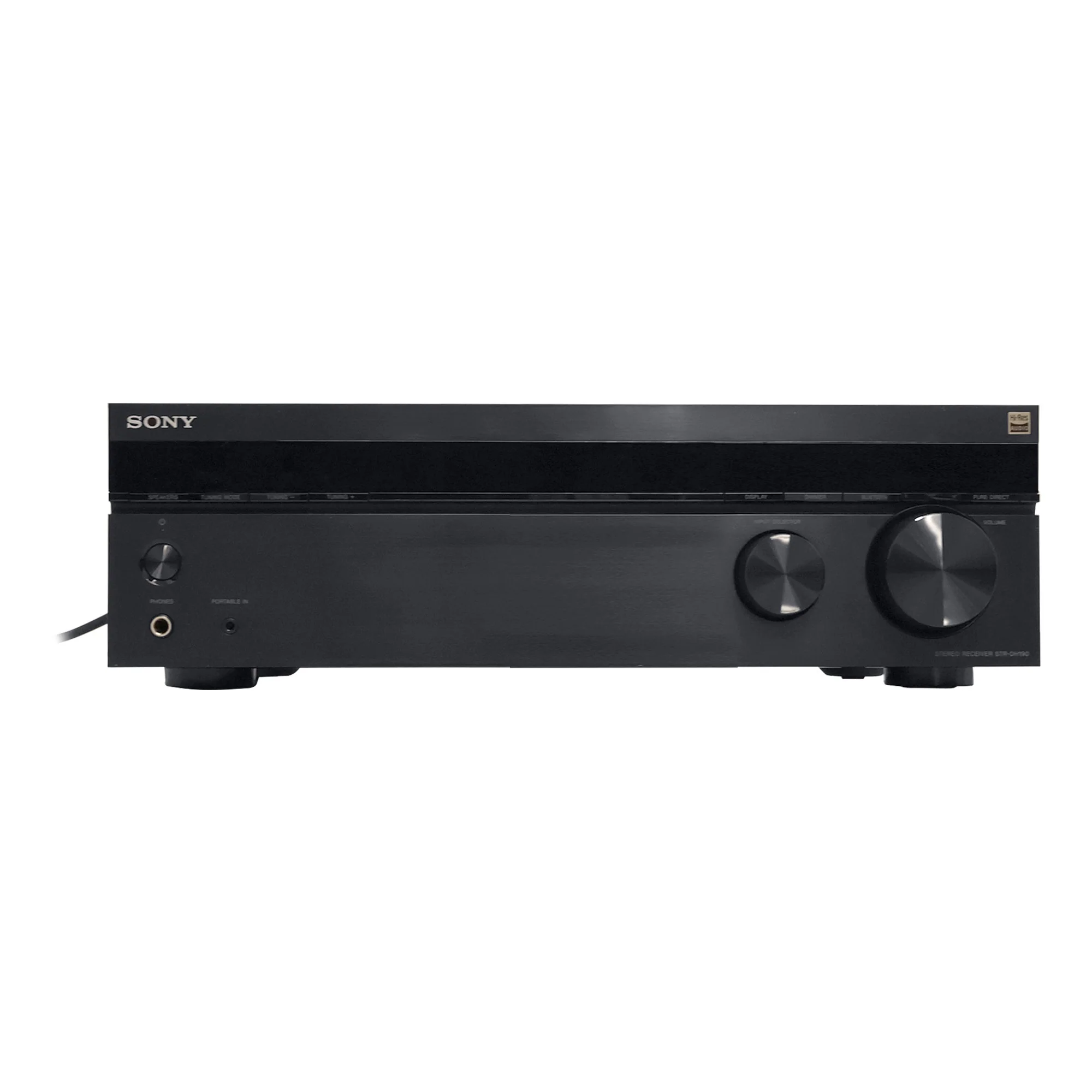 Sony STR-DH190 2-Channel Stereo Receiver Bluetooth with 2x 6ft HDMI Cables - Image 3