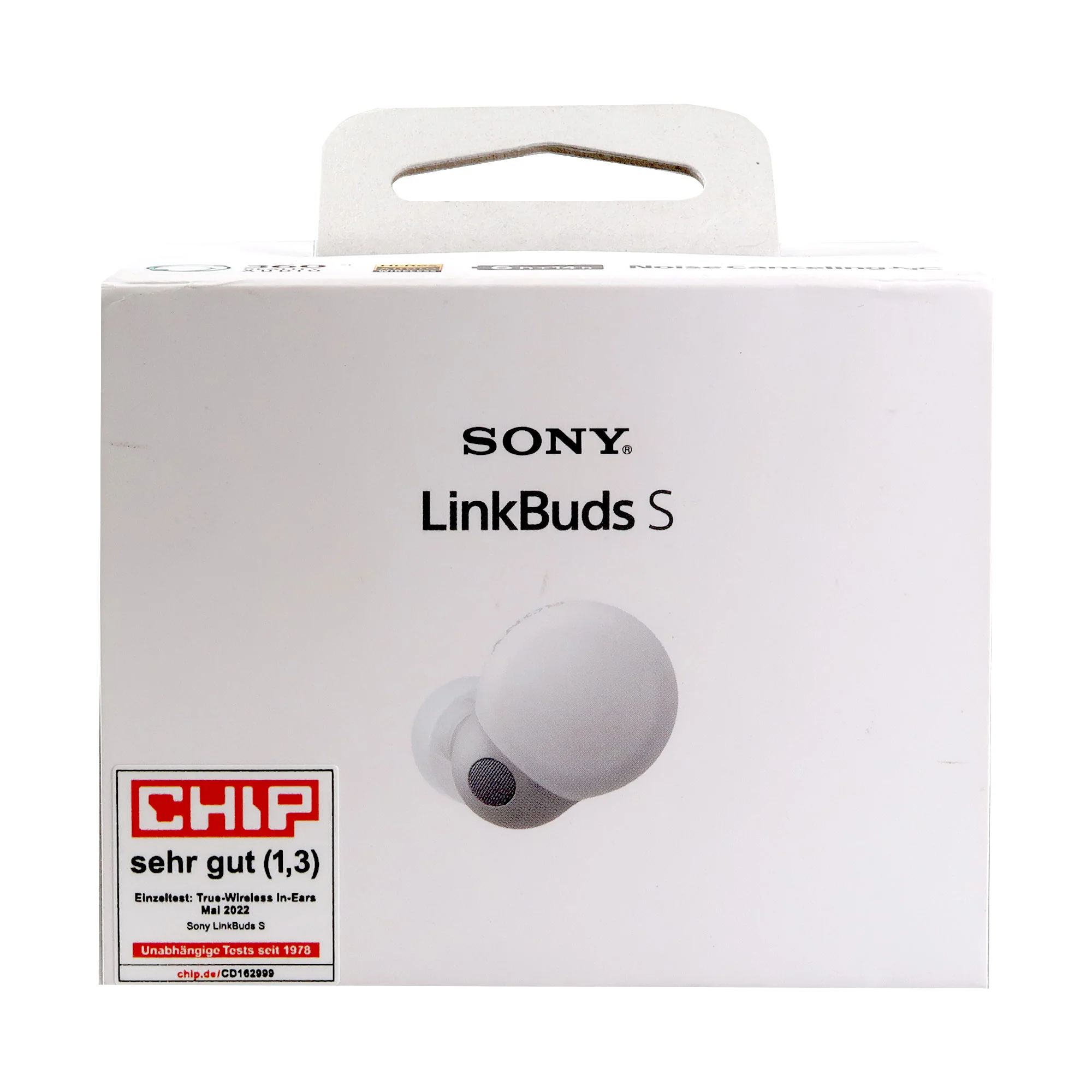 Sony LinkBuds S Noise-Canceling True Wireless In-Ear Headphones (White) - Image 7