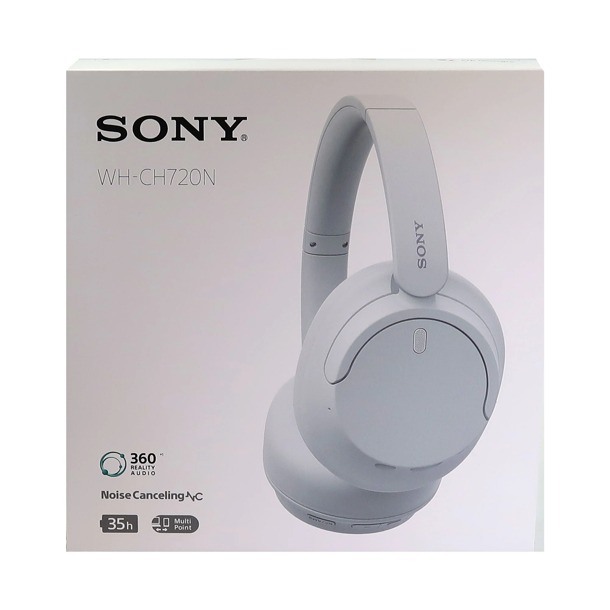 Sony Wireless Over-Ear Noise-Canceling Headphones WH-CH720N (White) - Image 5